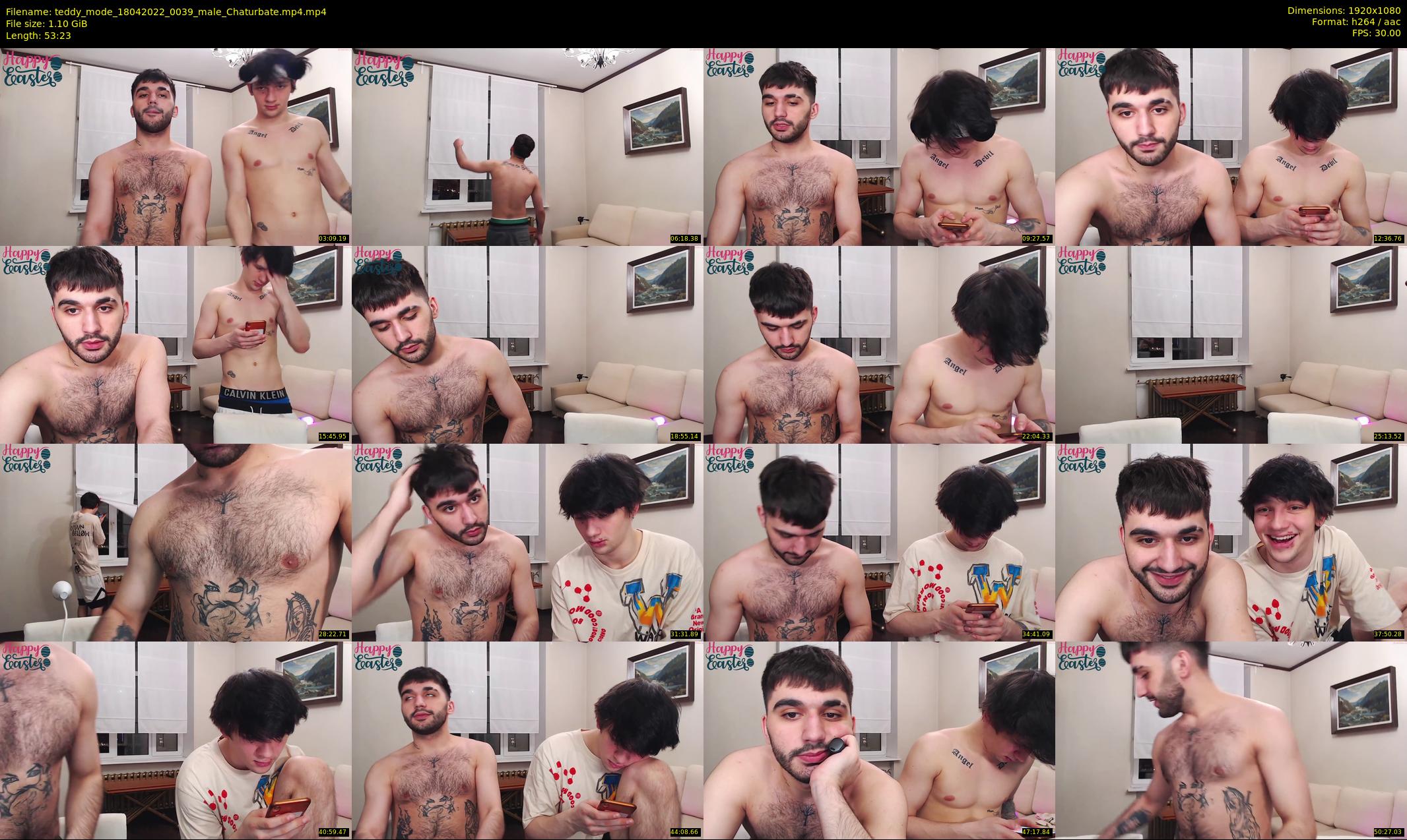 teddy_mode — 54 minute Chaturbate couple cam show recording, 1080p, Apr 18, 2022