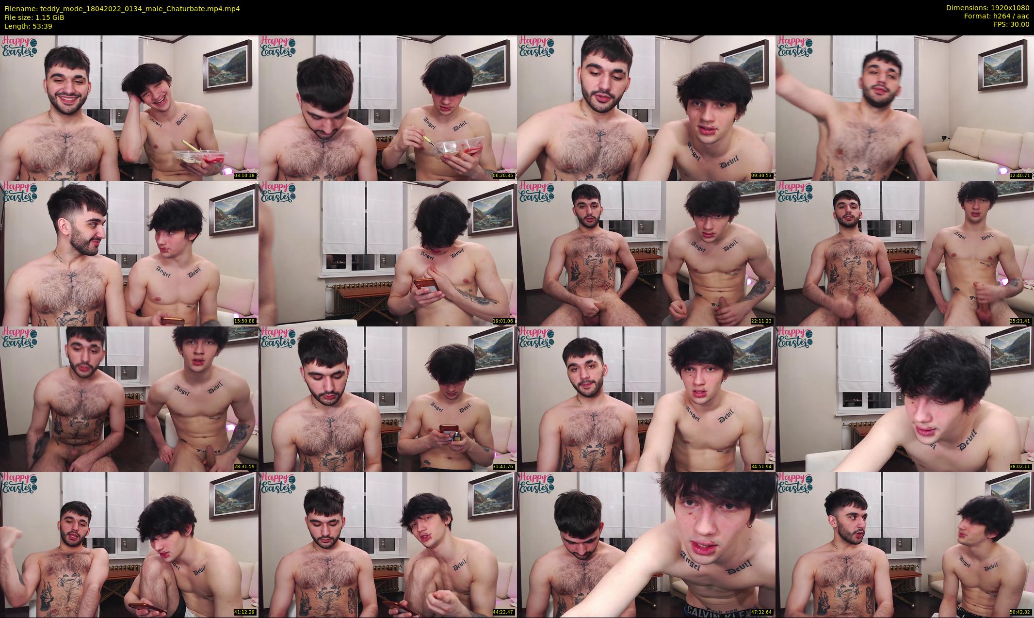 teddy_mode — 54 minute Chaturbate couple cam show recording, 1080p, Apr 18, 2022