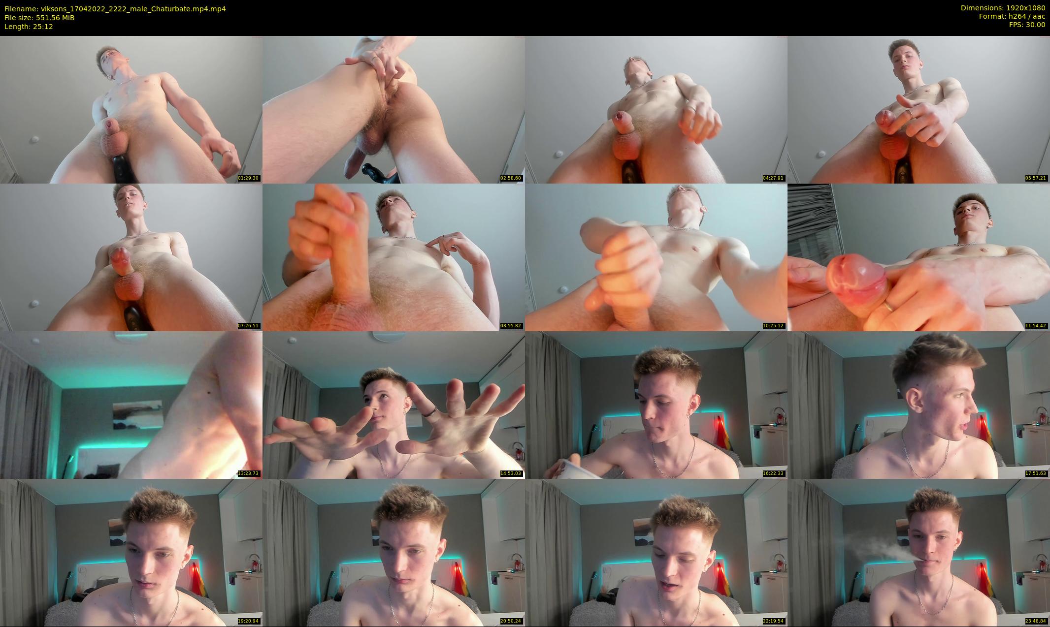 viksons — 26 minute Chaturbate male cam show recording, 1080p, Apr 17, 2022
