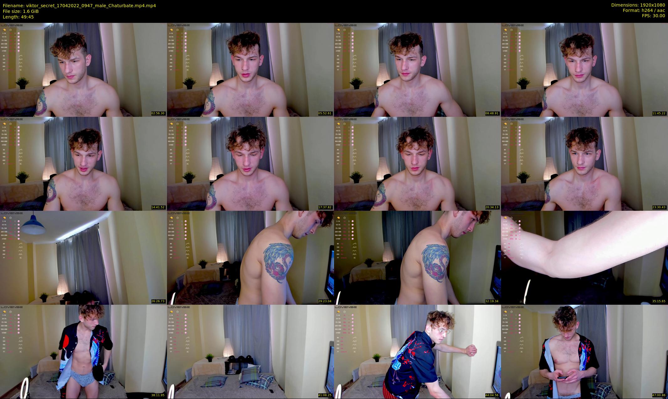 viktor_secret — 50 minute Chaturbate male cam show recording, 1080p, Apr 17, 2022