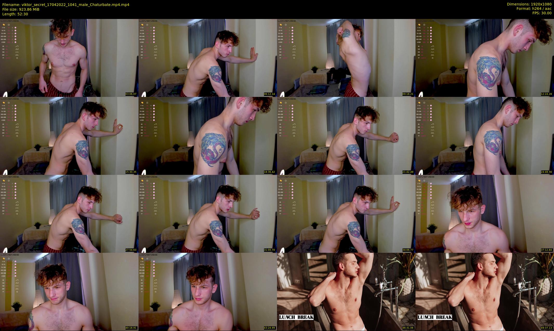viktor_secret — 53 minute Chaturbate male cam show recording, 1080p, Apr 17, 2022