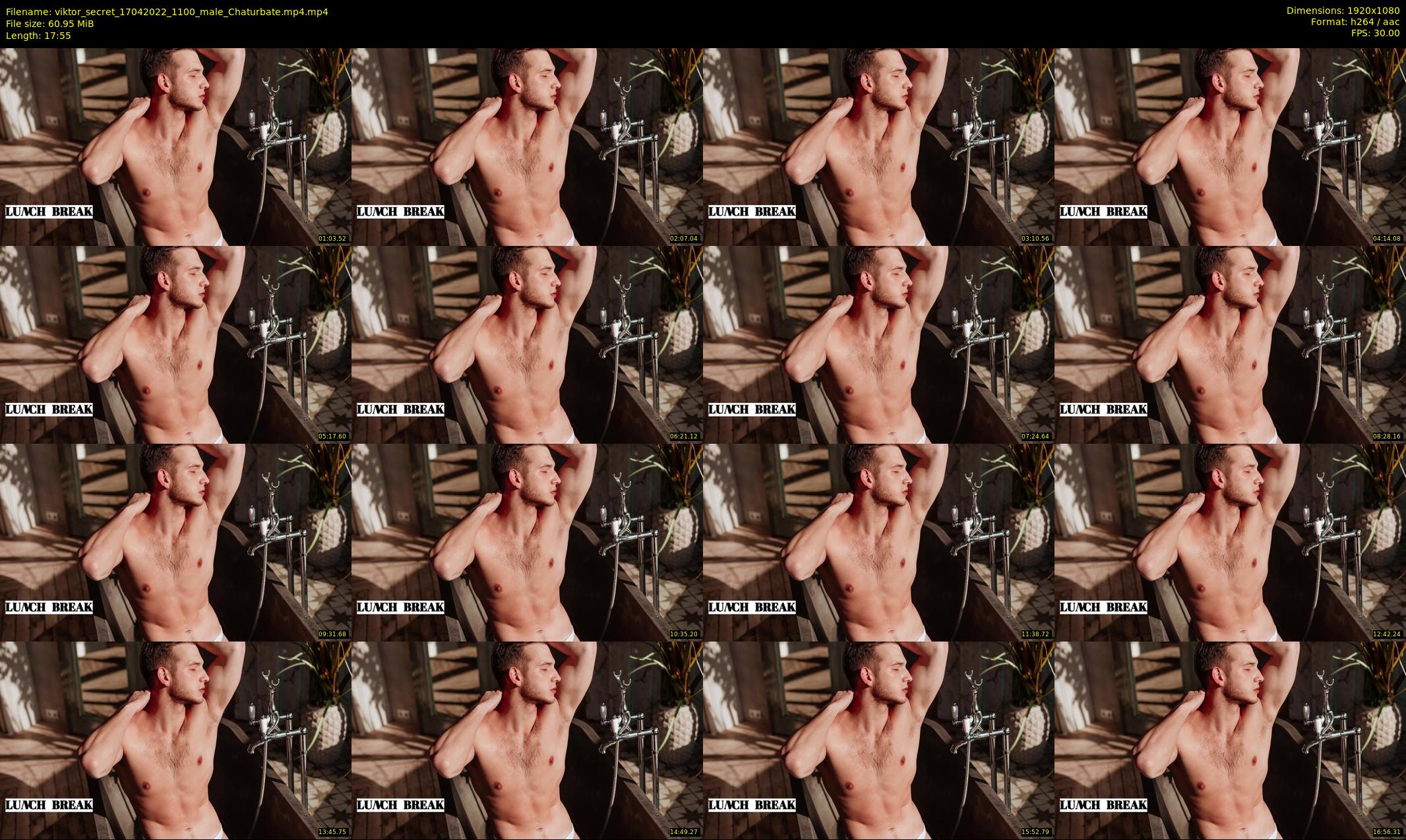 viktor_secret — 18 minute Chaturbate male cam show recording, 1080p, Apr 17, 2022