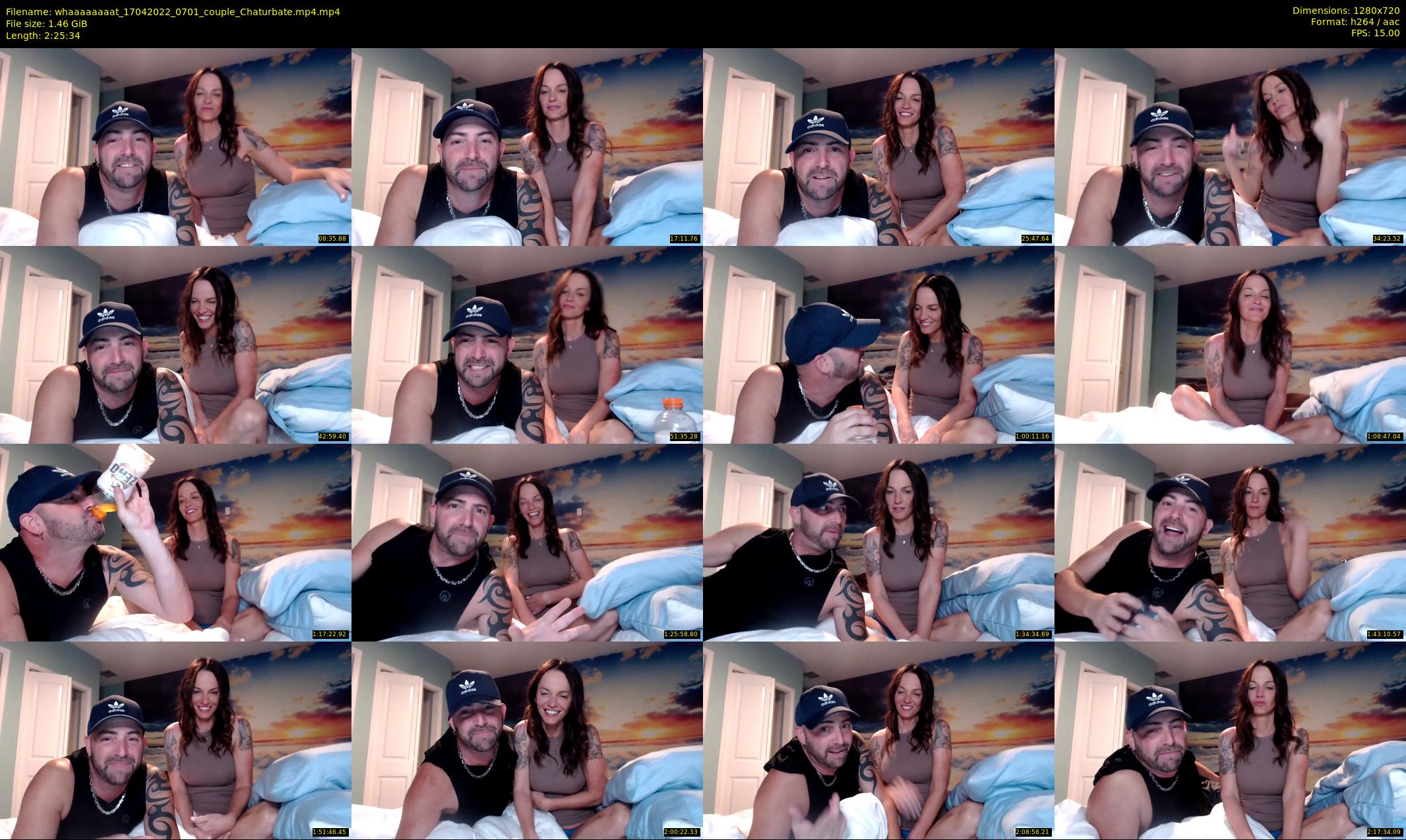 whaaaaaaaat — 146 minute Chaturbate couple cam show recording, 720p, Apr 17, 2022