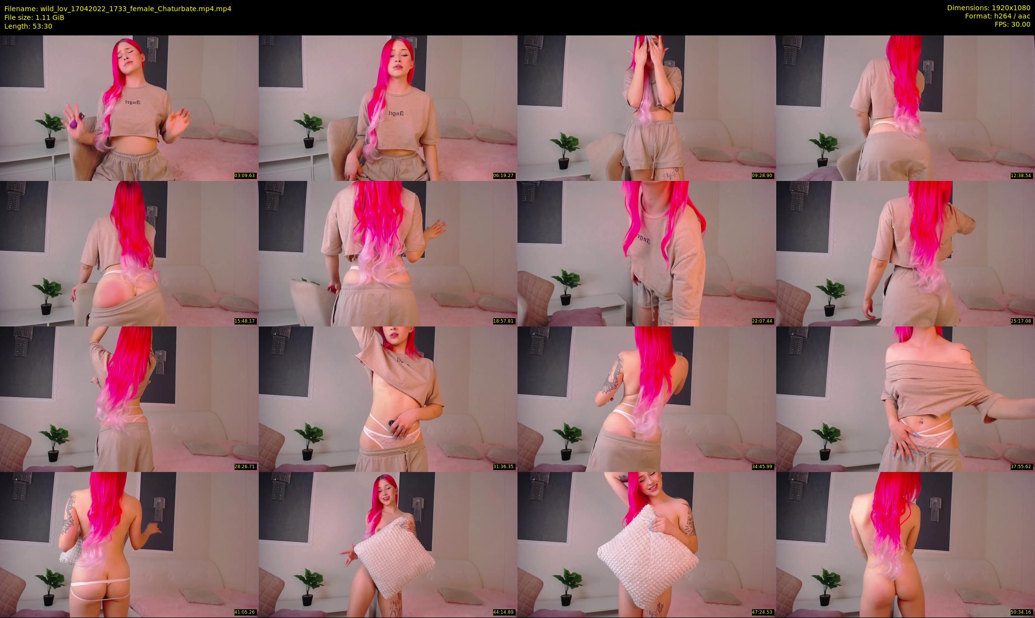 wild_lov — 54 minute Chaturbate female cam show recording, 1080p, Apr 17, 2022
