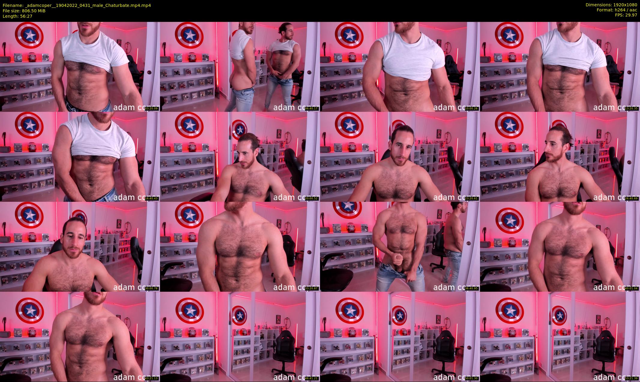 _adamcoper_ — 57 minute Chaturbate male cam show recording, 1080p, Apr 19, 2022