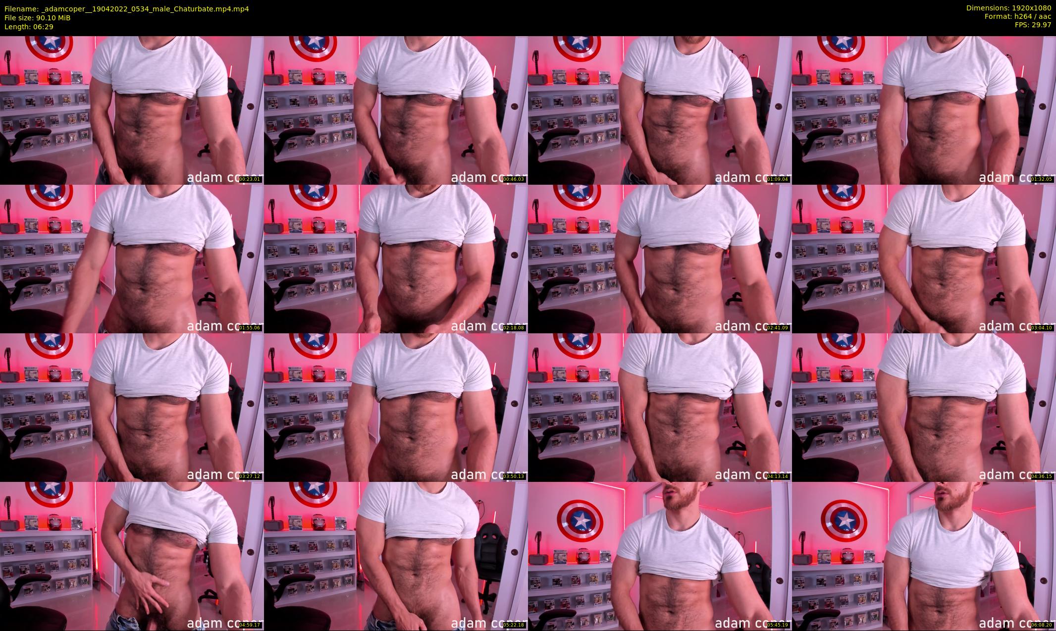 _adamcoper_ — 7 minute Chaturbate male cam show recording, 1080p, Apr 19, 2022