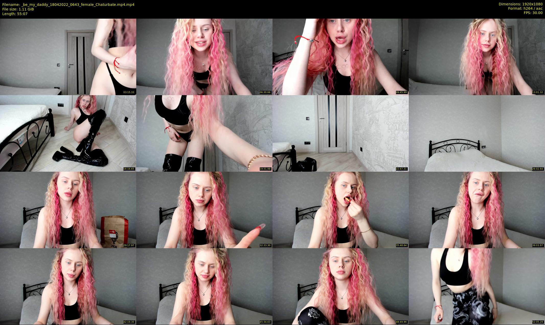 _be_my_daddy — 56 minute Chaturbate female cam show recording, 1080p, Apr 18, 2022