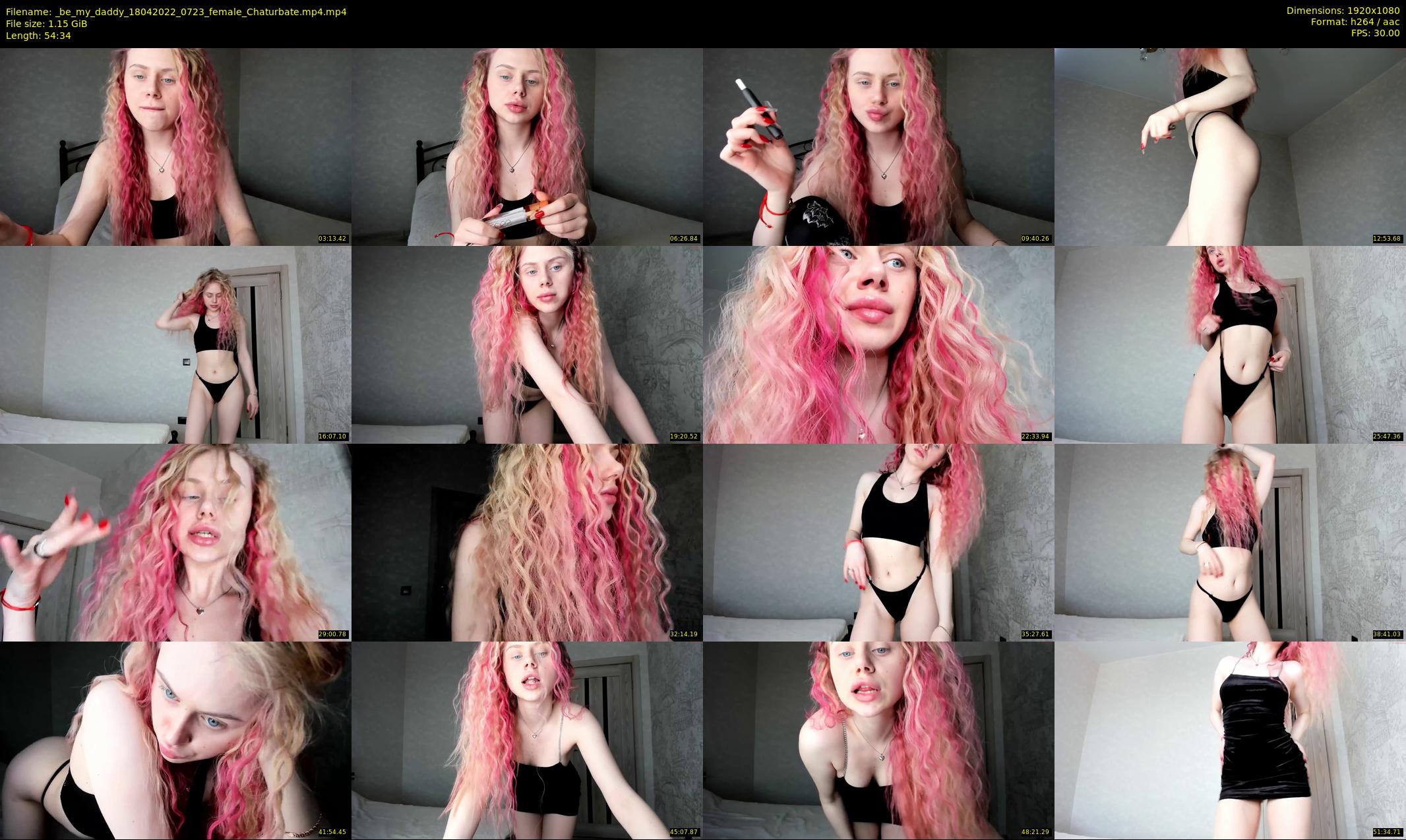 _be_my_daddy — 55 minute Chaturbate female cam show recording, 1080p, Apr 18, 2022