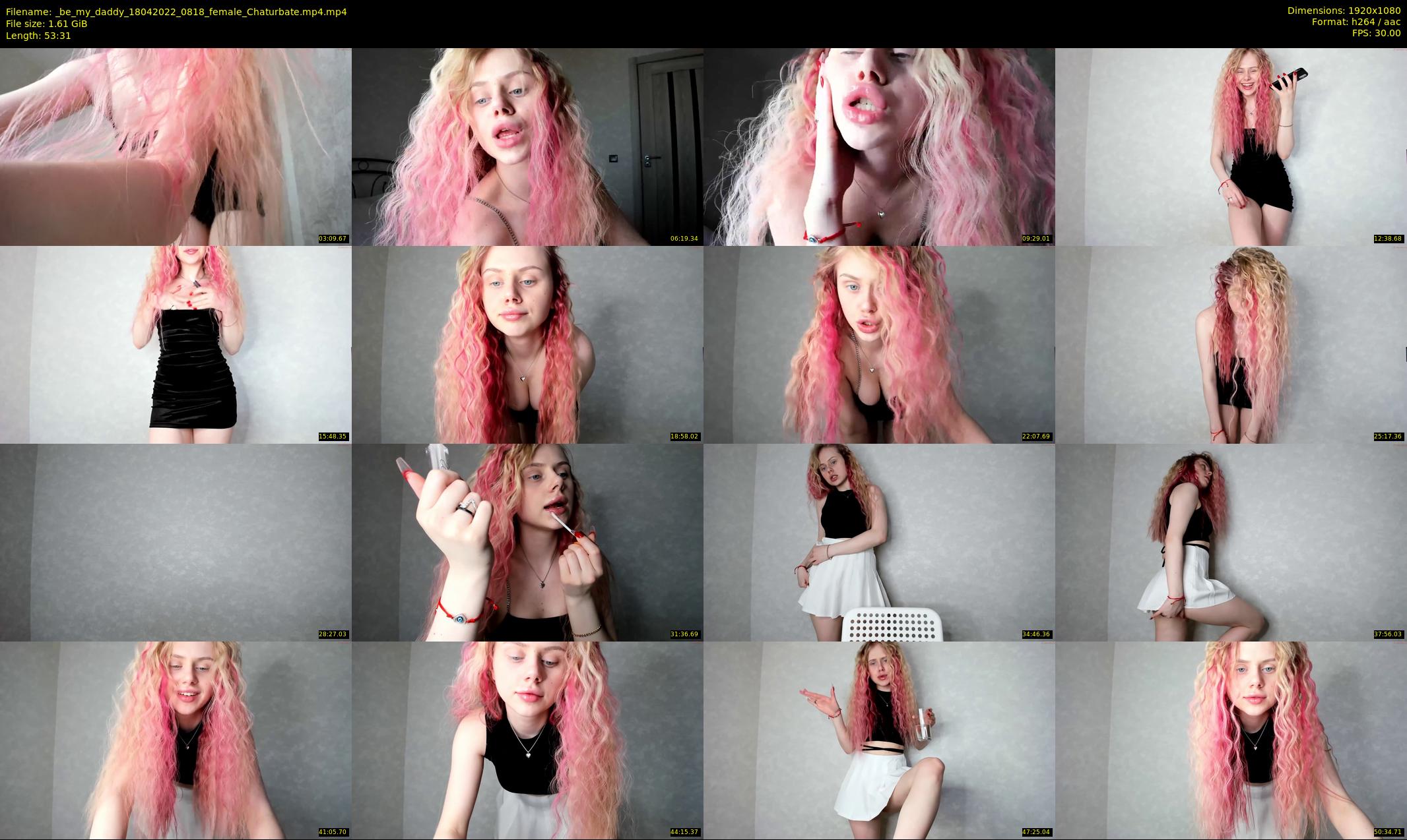 _be_my_daddy — 54 minute Chaturbate female cam show recording, 1080p, Apr 18, 2022