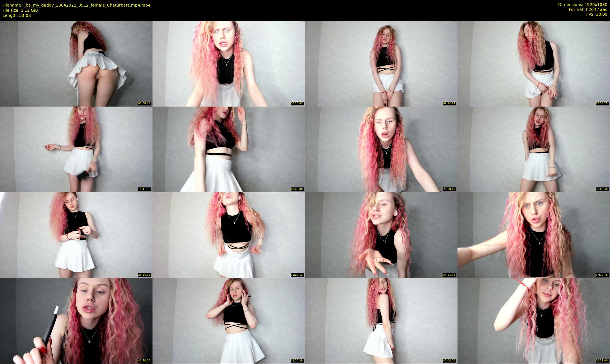 _be_my_daddy — 54 minute Chaturbate female cam show recording, 1080p, Apr 18, 2022