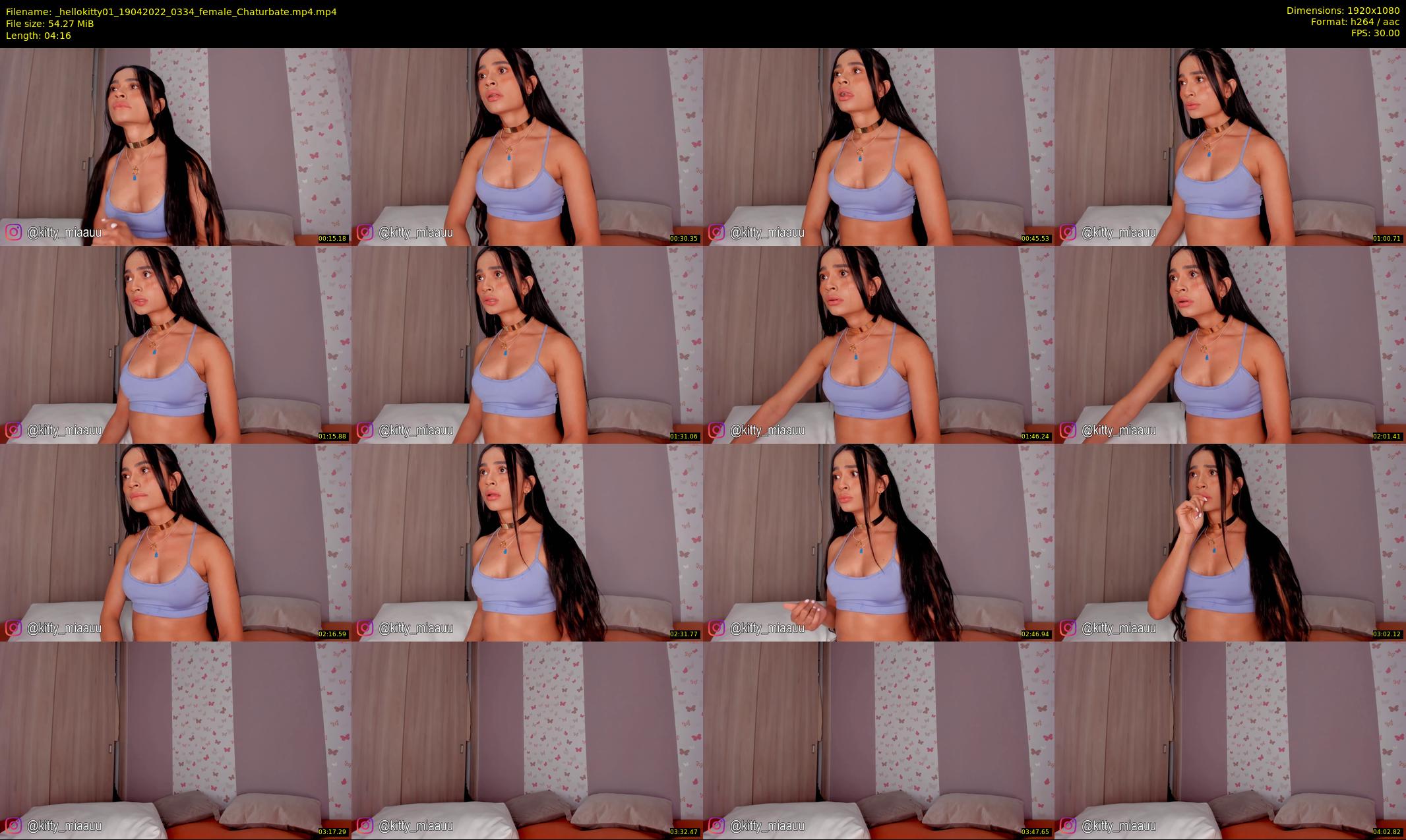 _hellokitty01 — 5 minute Chaturbate female cam show recording, 1080p, Apr 19, 2022