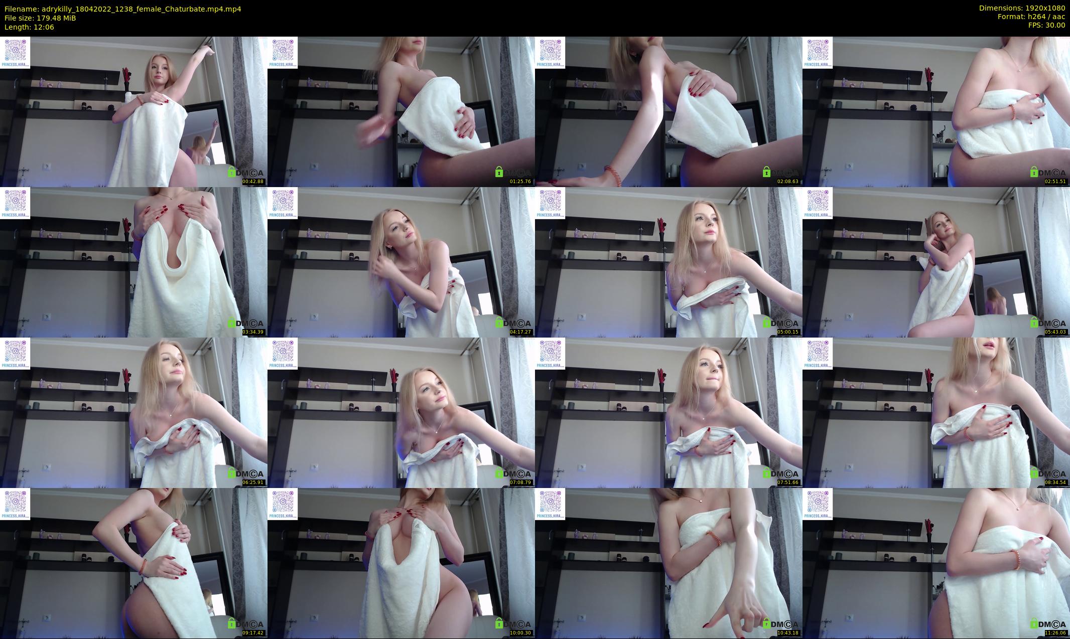 adrykilly — 13 minute Chaturbate female cam show recording, 1080p, Apr 18, 2022