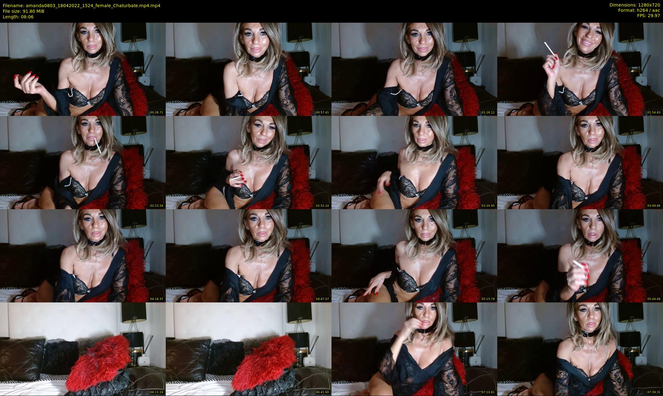 amanda0803 — 9 minute Chaturbate female cam show recording, 720p, Apr 18, 2022