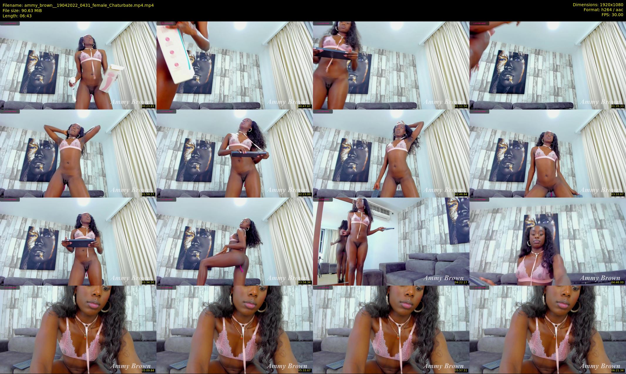 ammy_brown_ — 7 minute Chaturbate female cam show recording, 1080p, Apr 19, 2022