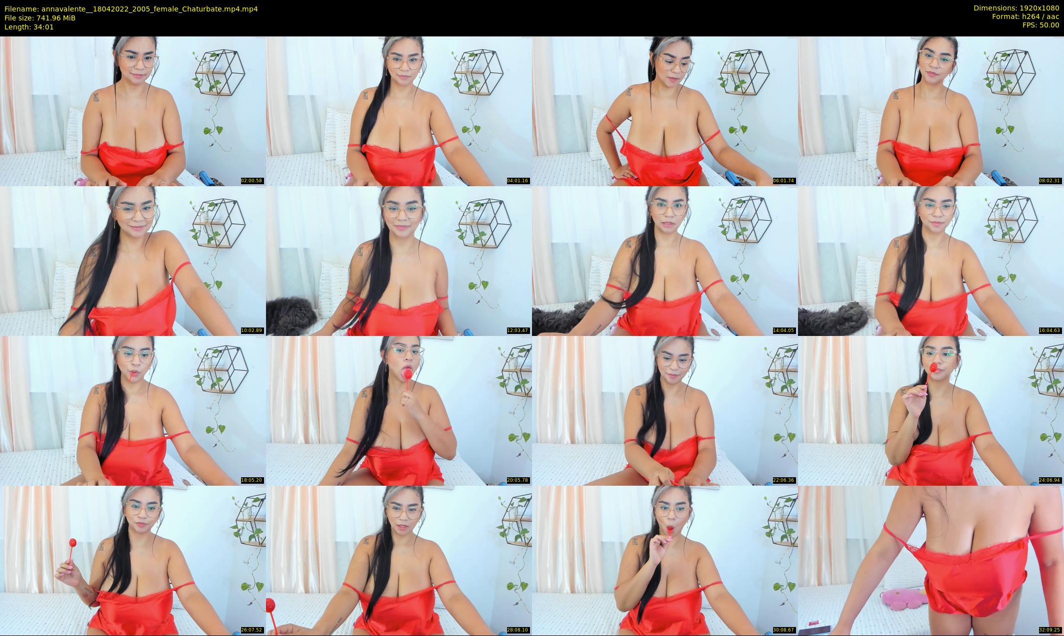 annavalente_ — 35 minute Chaturbate female cam show recording, 1080p, Apr 18, 2022