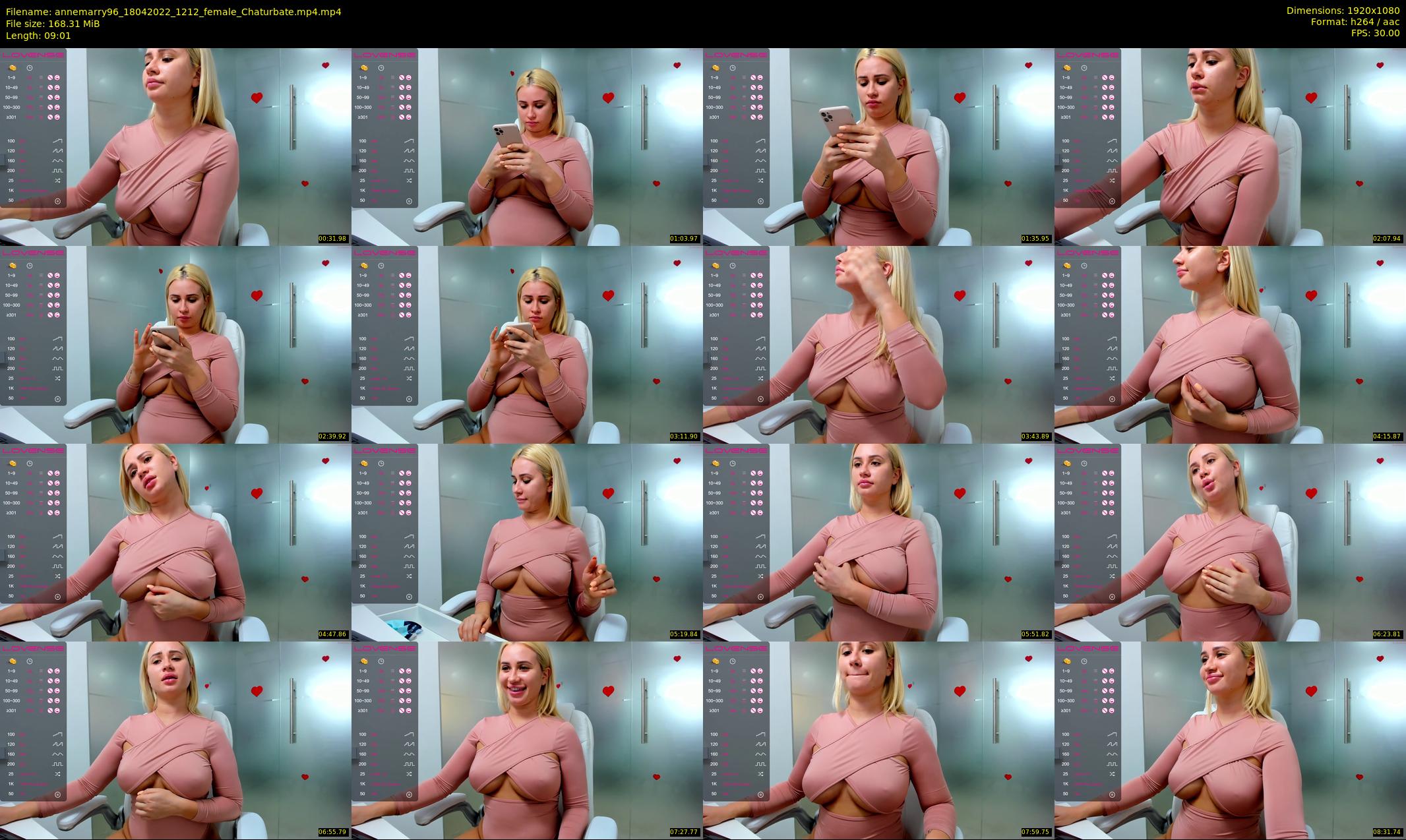 annemarry96 — 10 minute Chaturbate female cam show recording, 1080p, Apr 18, 2022