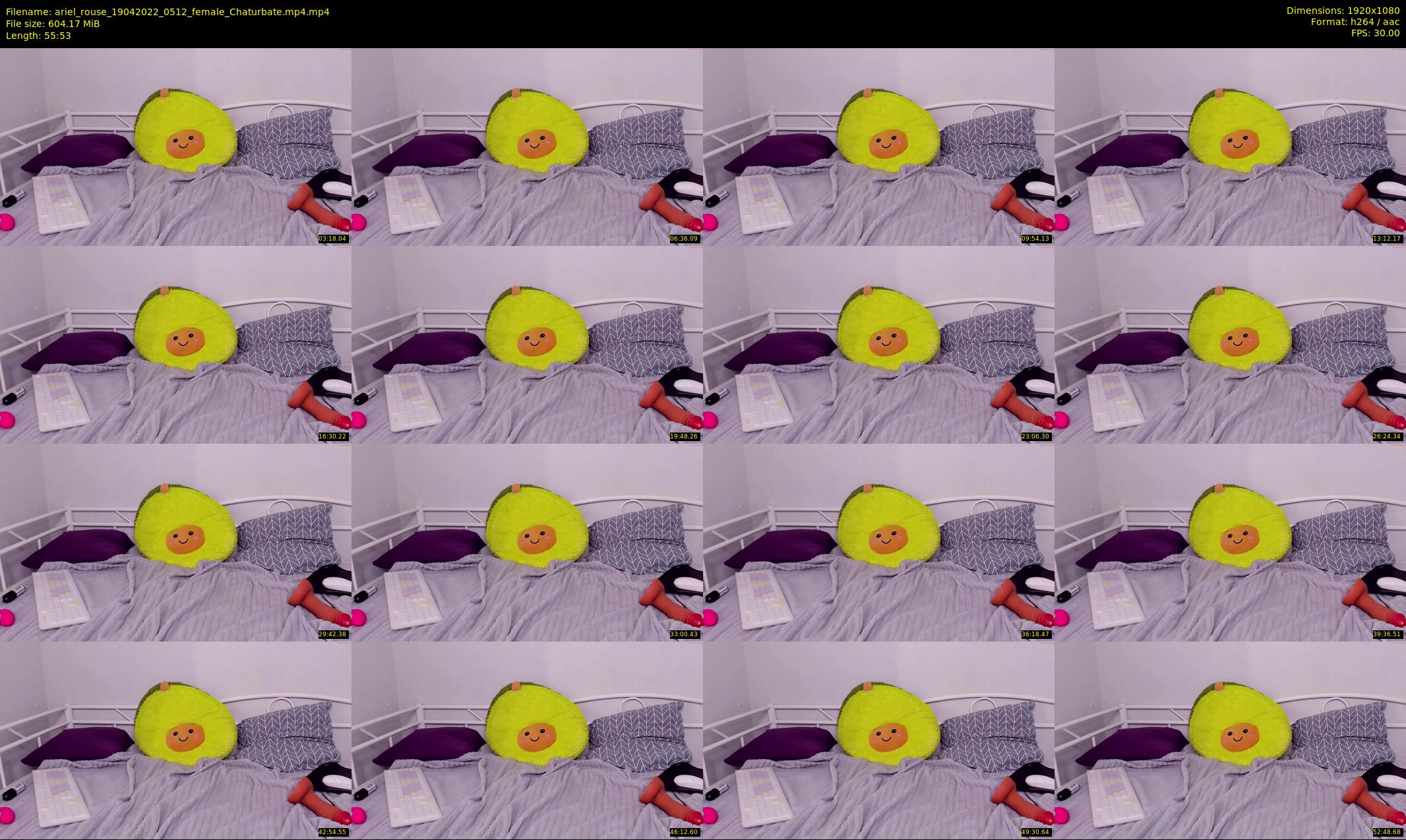 ariel_rouse — 56 minute Chaturbate female cam show recording, 1080p, Apr 19, 2022
