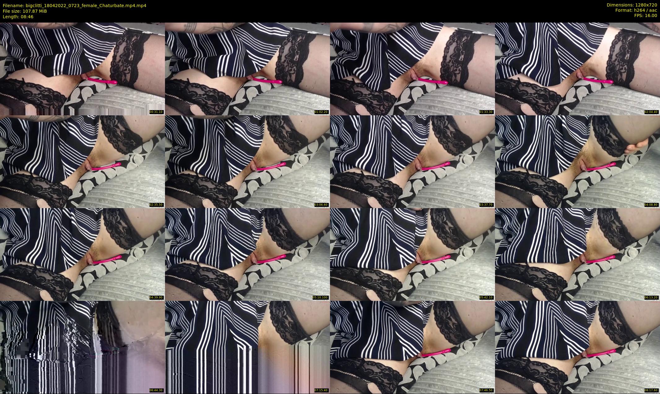 bigclitti — 9 minute Chaturbate female cam show recording, 720p, Apr 18, 2022