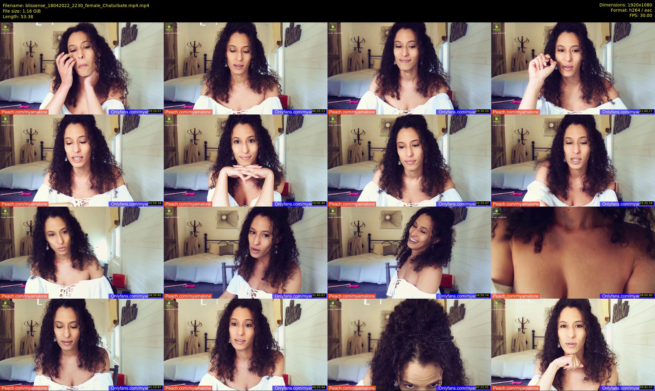 blissense — 54 minute Chaturbate female cam show recording, 1080p, Apr 18, 2022