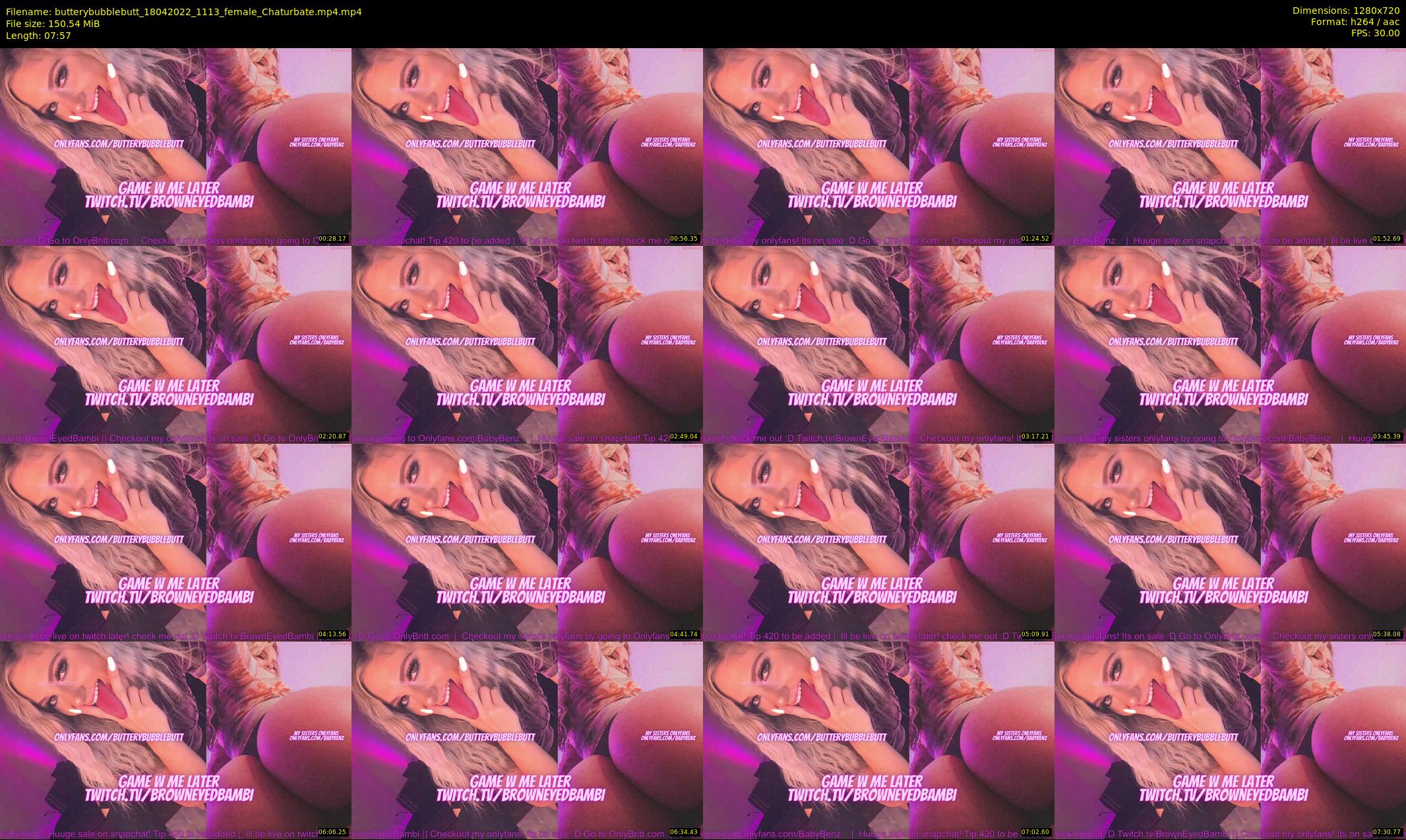 butterybubblebutt — 8 minute Chaturbate couple cam show recording, 720p, Apr 18, 2022