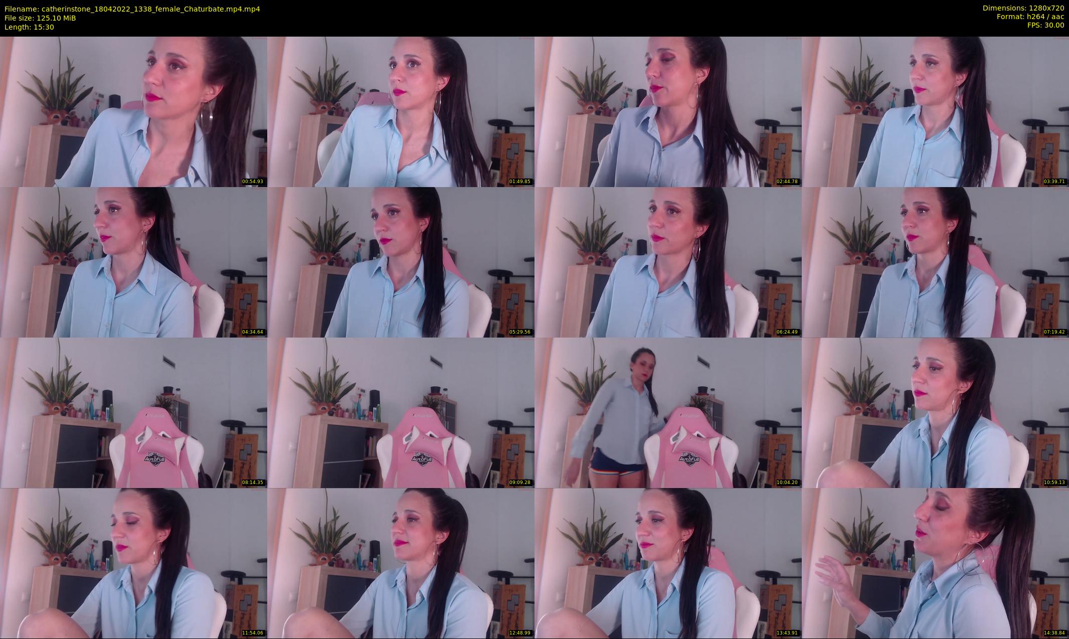catherinstone — 16 minute Chaturbate female cam show recording, 720p, Apr 18, 2022