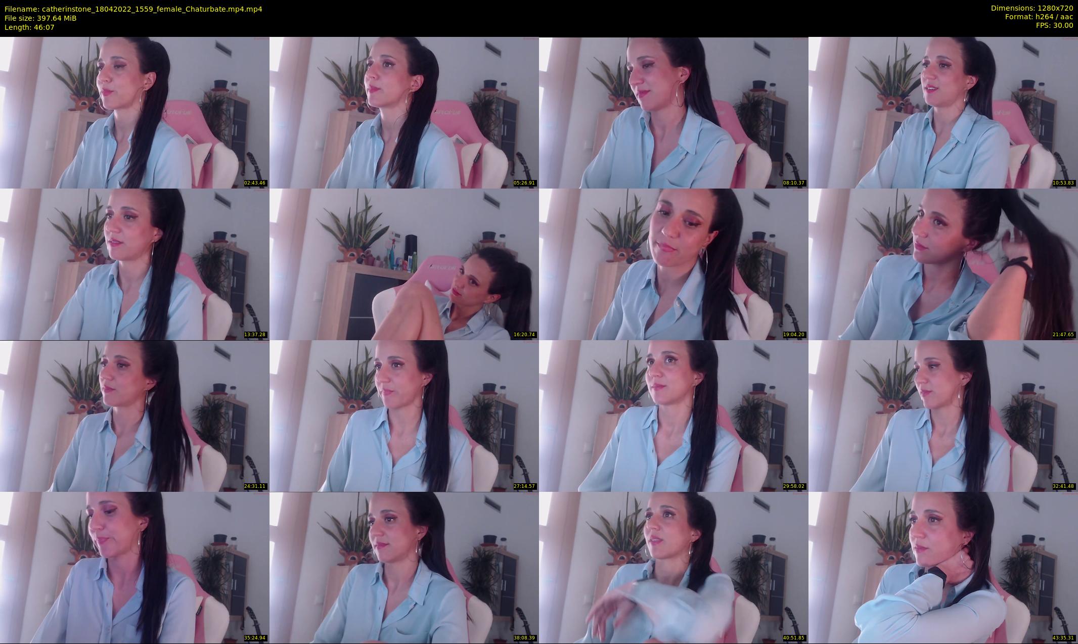 catherinstone — 47 minute Chaturbate female cam show recording, 720p, Apr 18, 2022