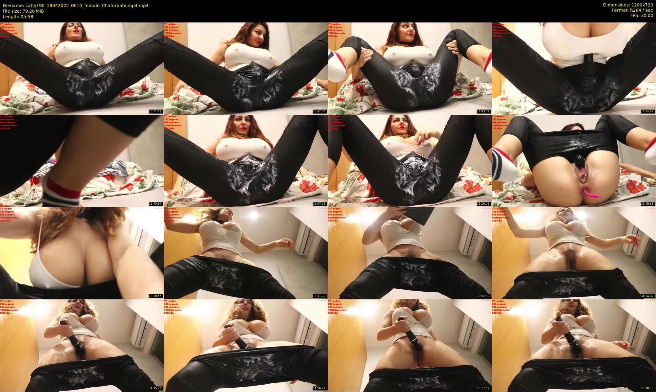 catty190 — 6 minute Chaturbate female cam show recording, 720p, Apr 18, 2022