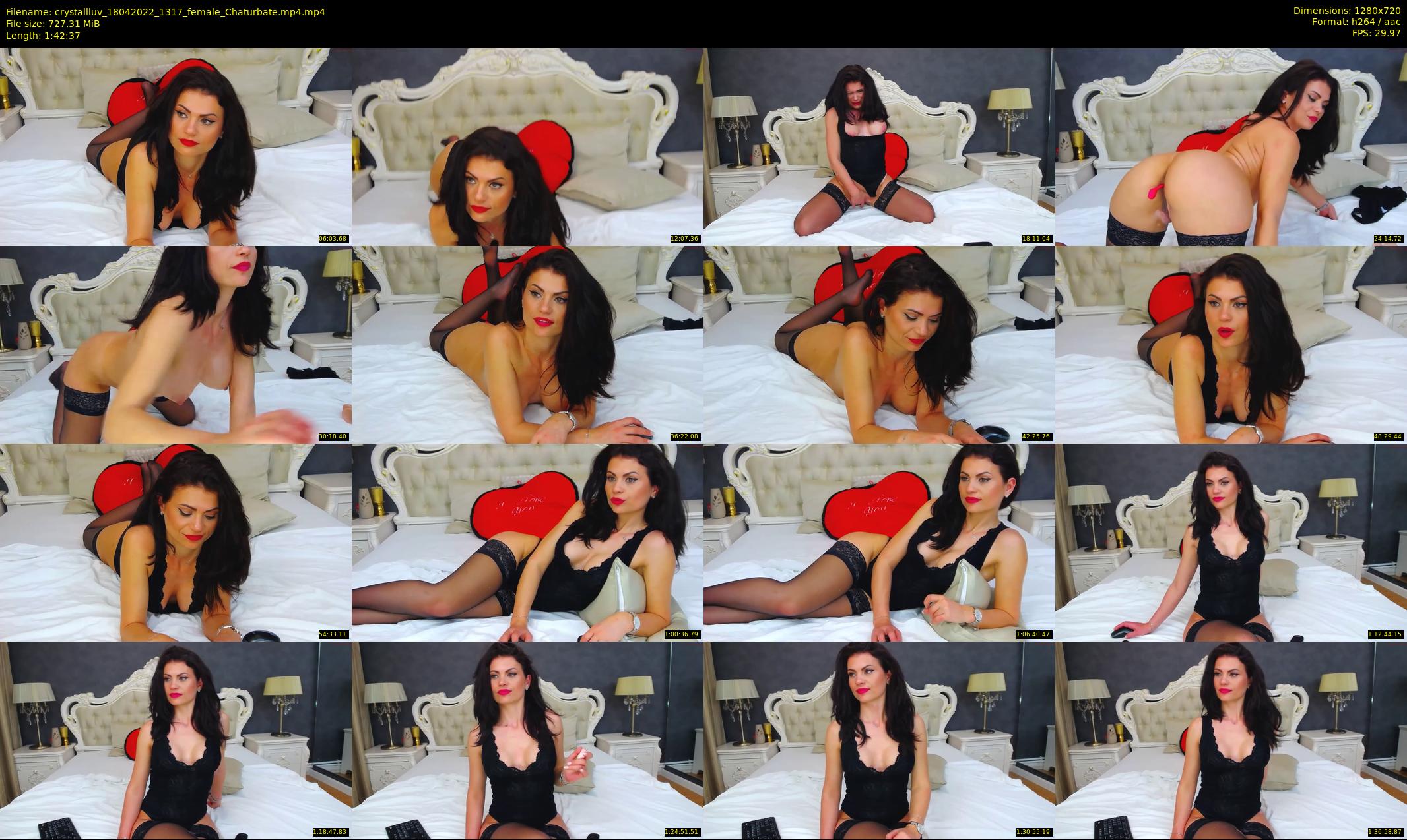 crystallluv — 103 minute Chaturbate female cam show recording, 720p, Apr 18, 2022