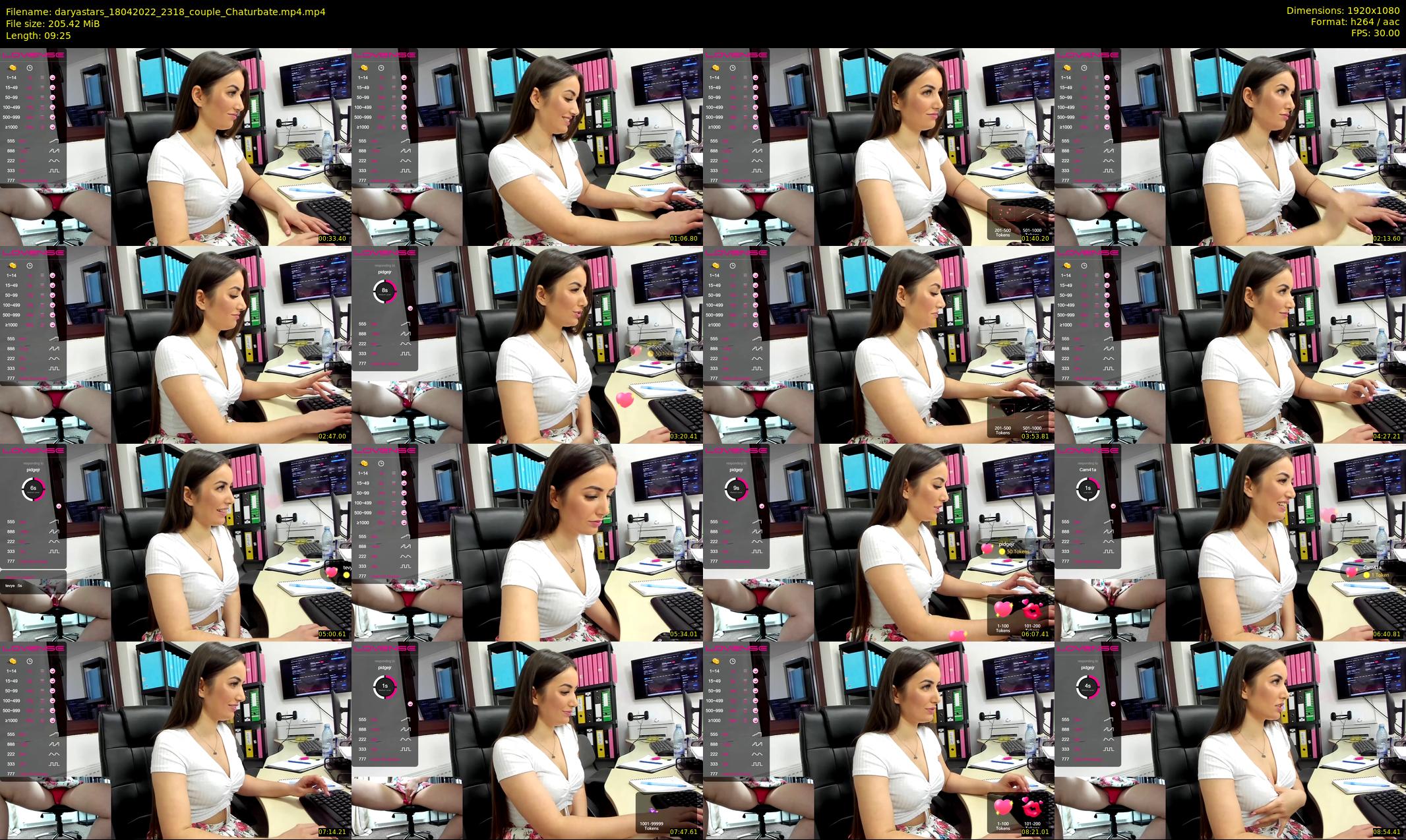 daryastars — 10 minute Chaturbate couple cam show recording, 1080p, Apr 18, 2022