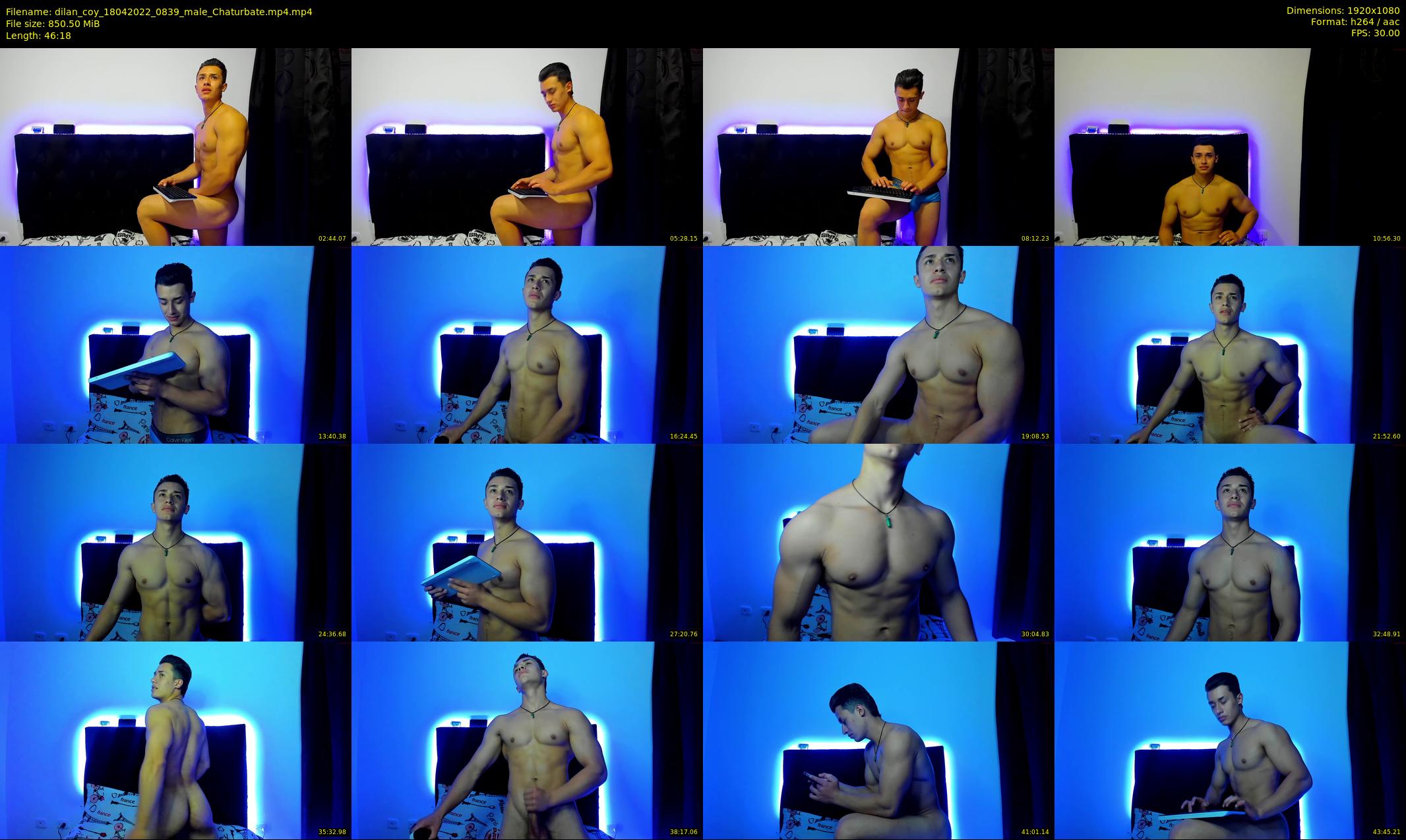 dilan_coy — 47 minute Chaturbate male cam show recording, 1080p, Apr 18, 2022