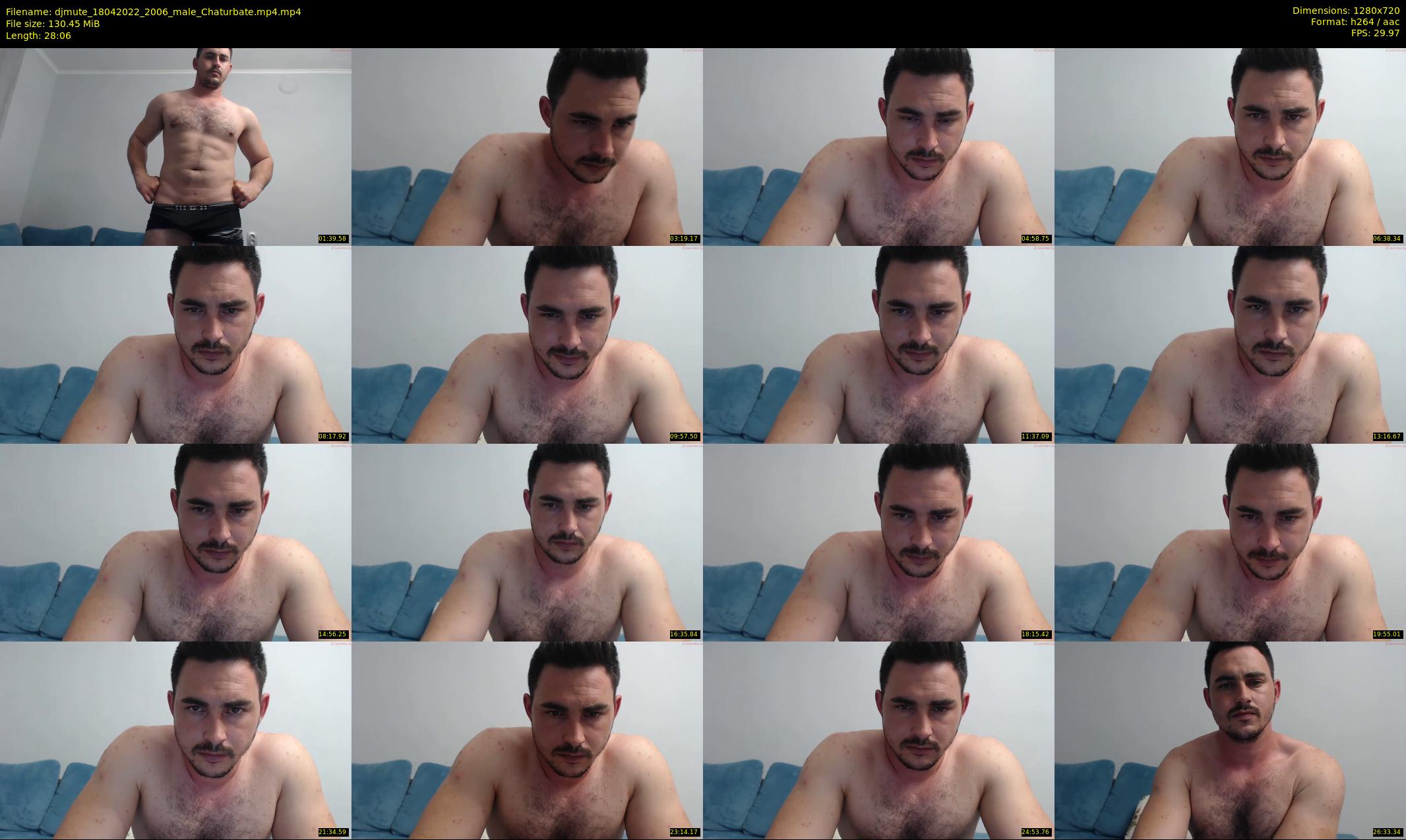 djmute — 29 minute Chaturbate male cam show recording, 720p, Apr 18, 2022