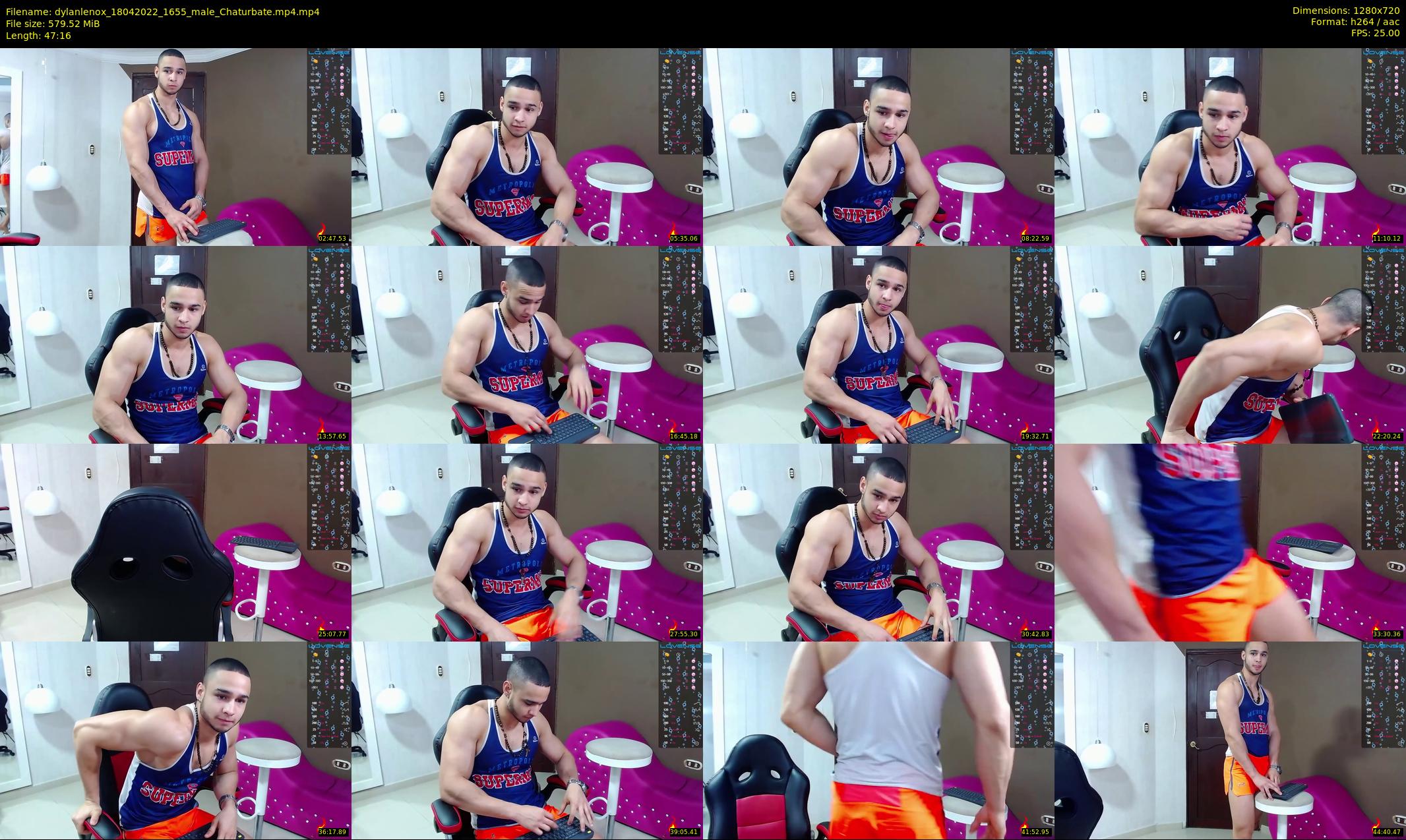 dylanlenox — 48 minute Chaturbate male cam show recording, 720p, Apr 18, 2022