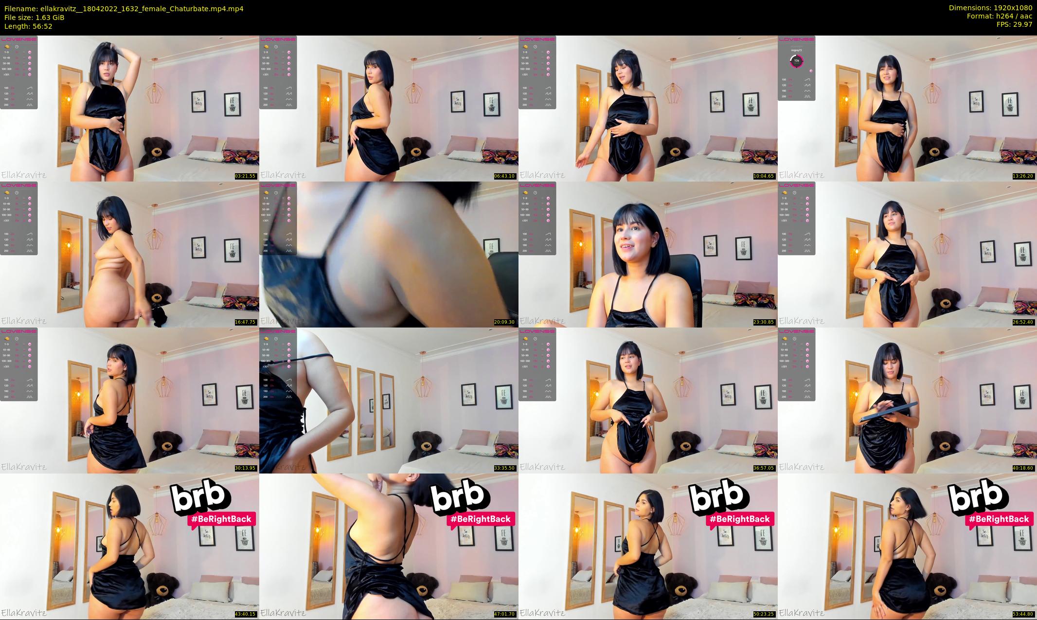 ellakravitz_ — 57 minute Chaturbate female cam show recording, 1080p, Apr 18, 2022