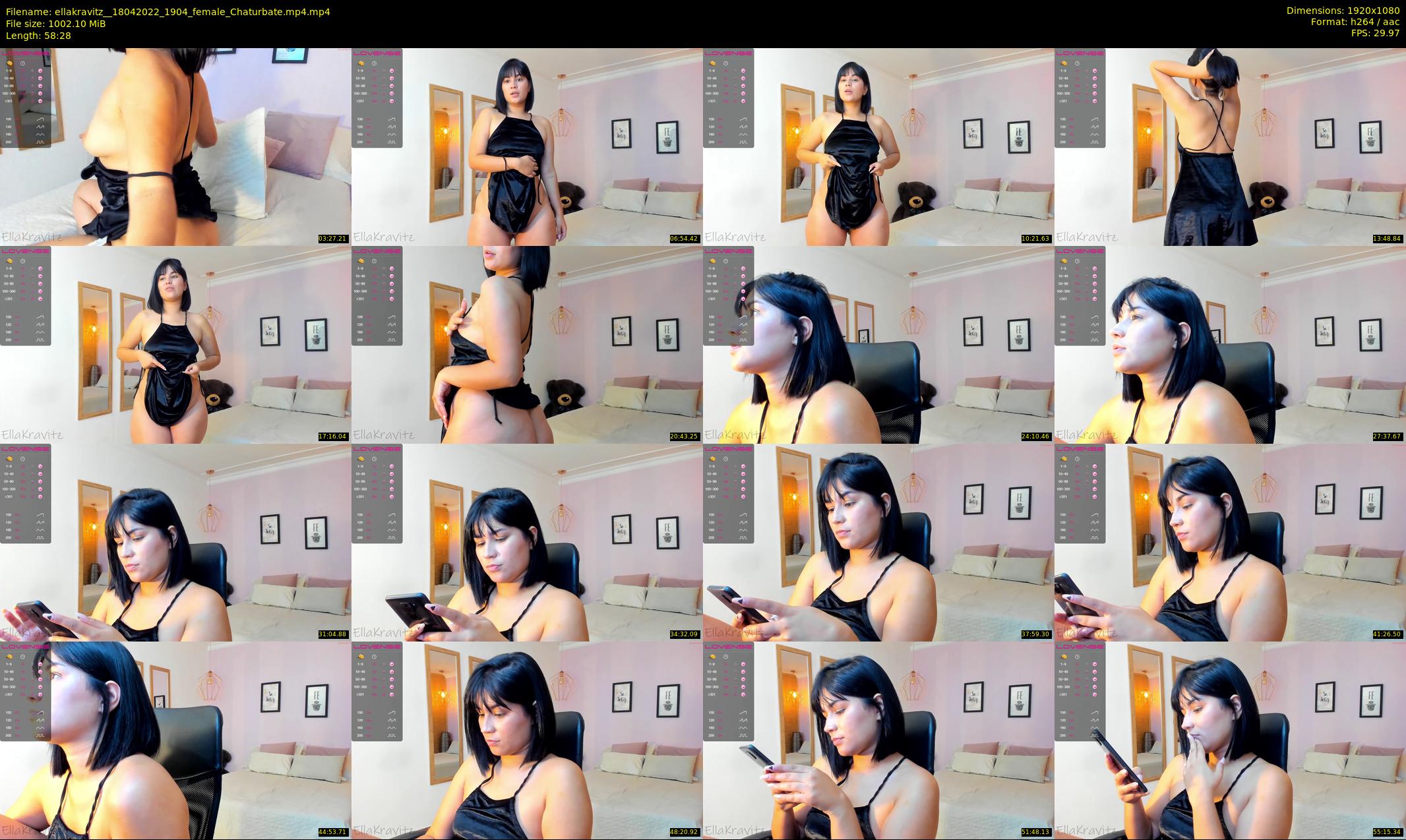 ellakravitz_ — 59 minute Chaturbate female cam show recording, 1080p, Apr 18, 2022