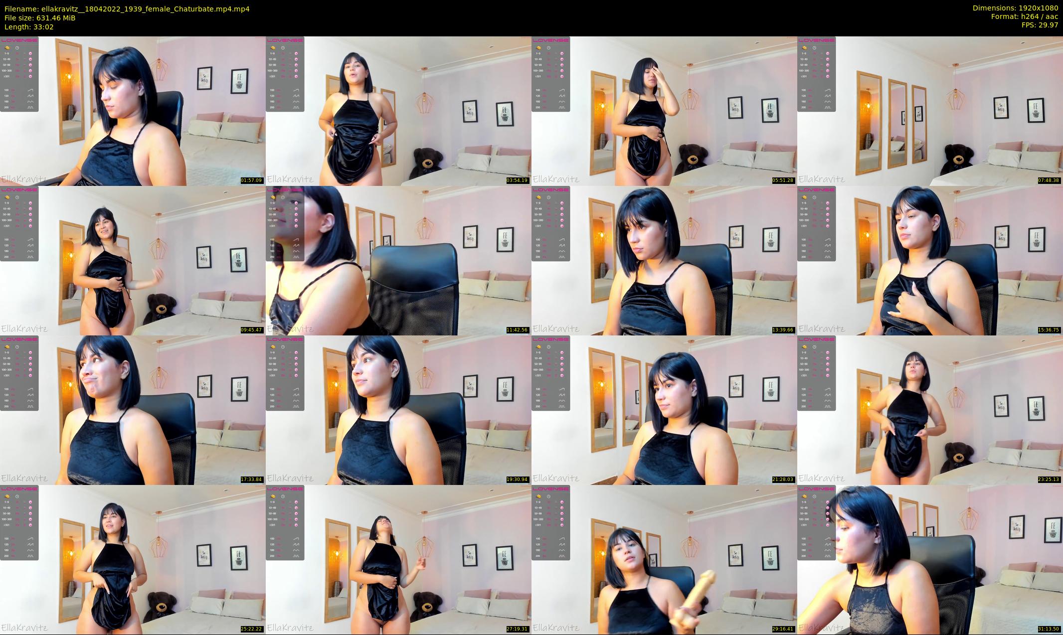 ellakravitz_ — 34 minute Chaturbate female cam show recording, 1080p, Apr 18, 2022