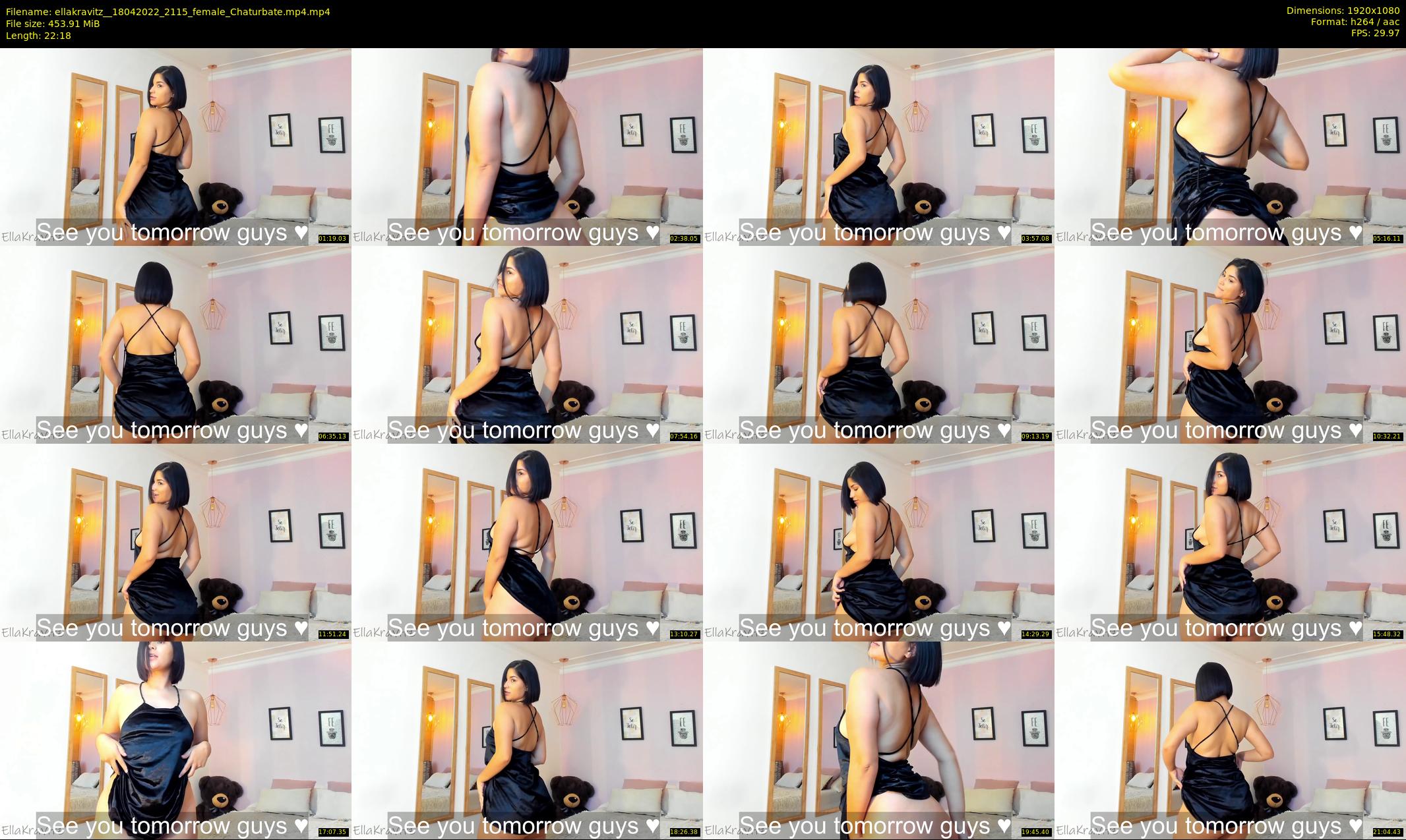 ellakravitz_ — 23 minute Chaturbate female cam show recording, 1080p, Apr 18, 2022