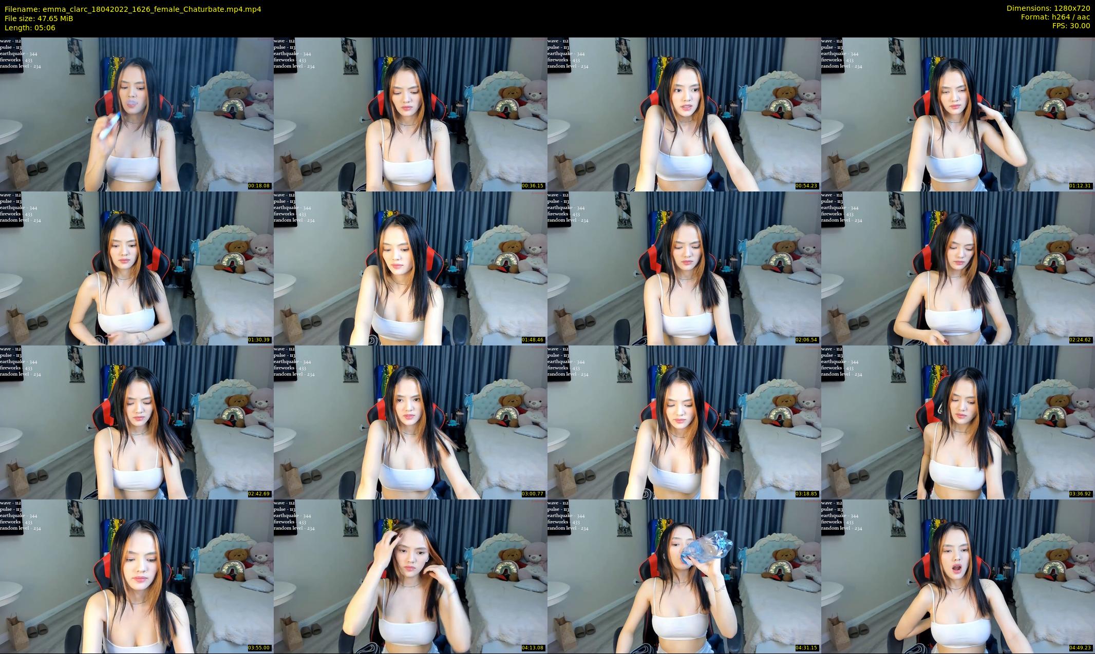 emma_clarc — 6 minute Chaturbate female cam show recording, 720p, Apr 18, 2022