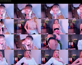 evalanis — 55 minute Chaturbate couple cam show recording, 1080p, Apr 18, 2022