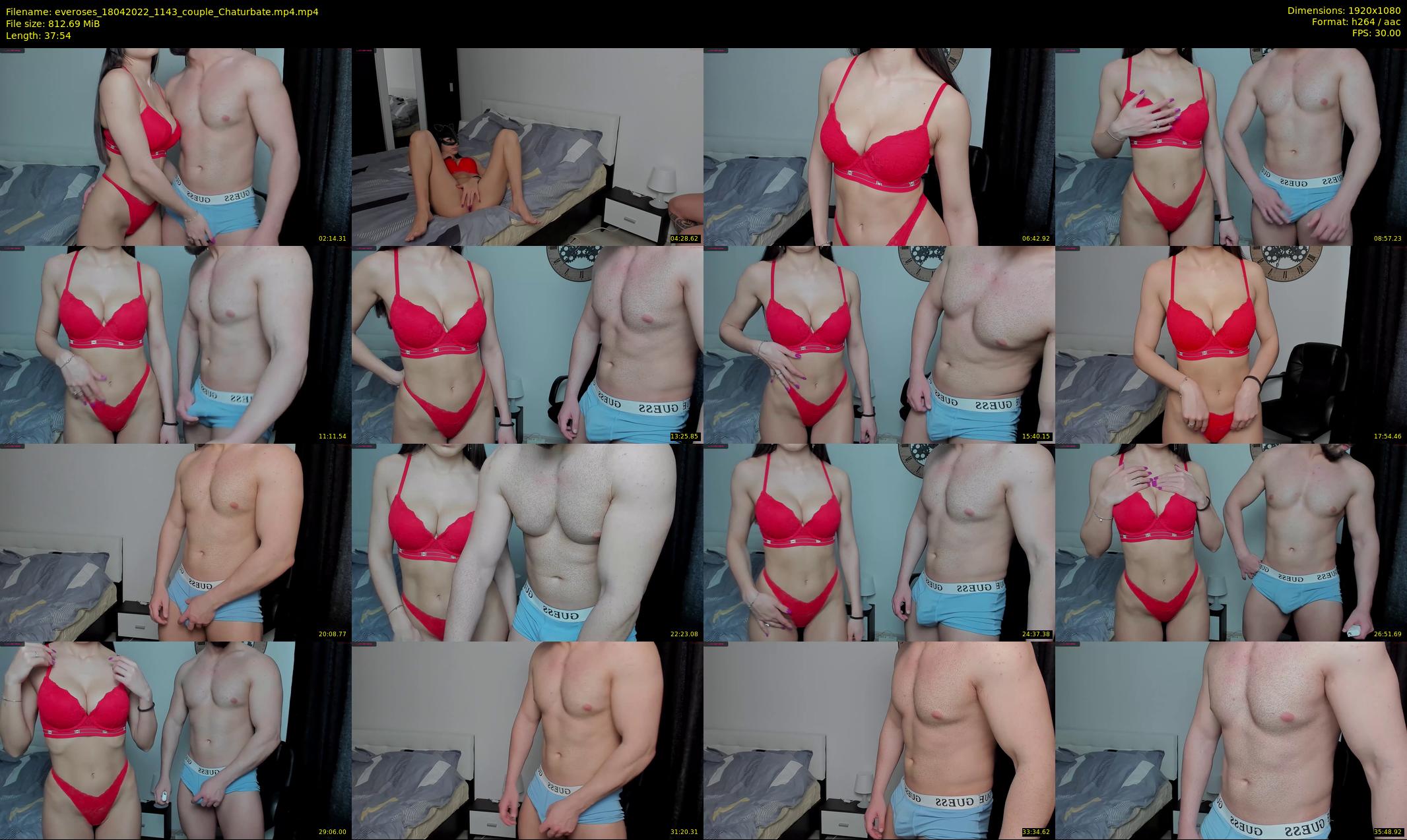 everoses — 38 minute Chaturbate couple cam show recording, 1080p, Apr 18, 2022