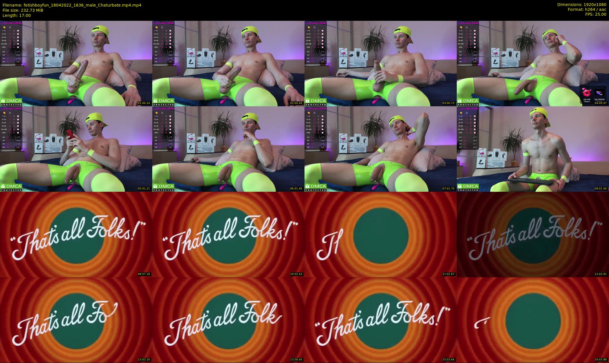 fetishboyfun — 17 minute Chaturbate male cam show recording, 1080p, Apr 18, 2022