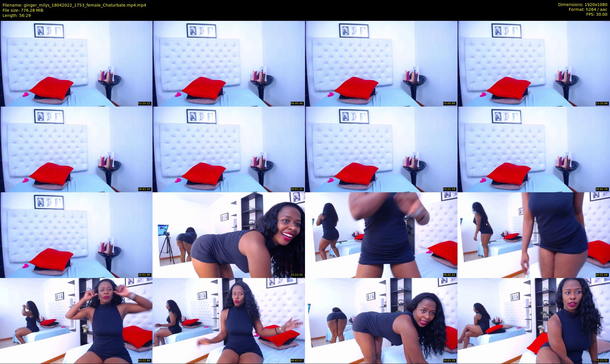 ginger_milys — 57 minute Chaturbate female cam show recording, 1080p, Apr 18, 2022