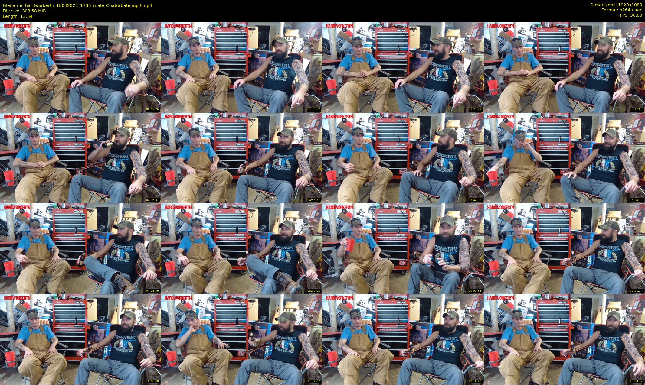 hardworkertn — 14 minute Chaturbate male cam show recording, 1080p, Apr 18, 2022
