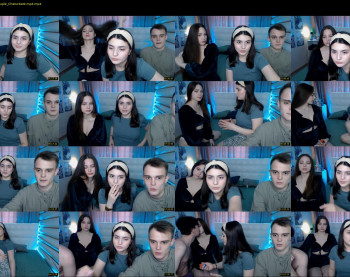 hizgi — 22 minute Chaturbate couple cam show recording, 720p, Apr 18, 2022