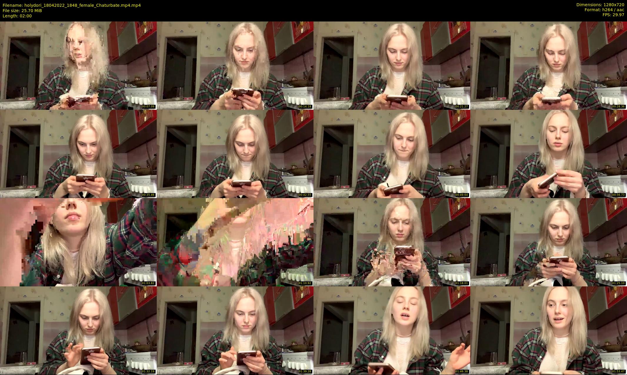 holydori — 2 minute Chaturbate female cam show recording, 720p, Apr 18, 2022