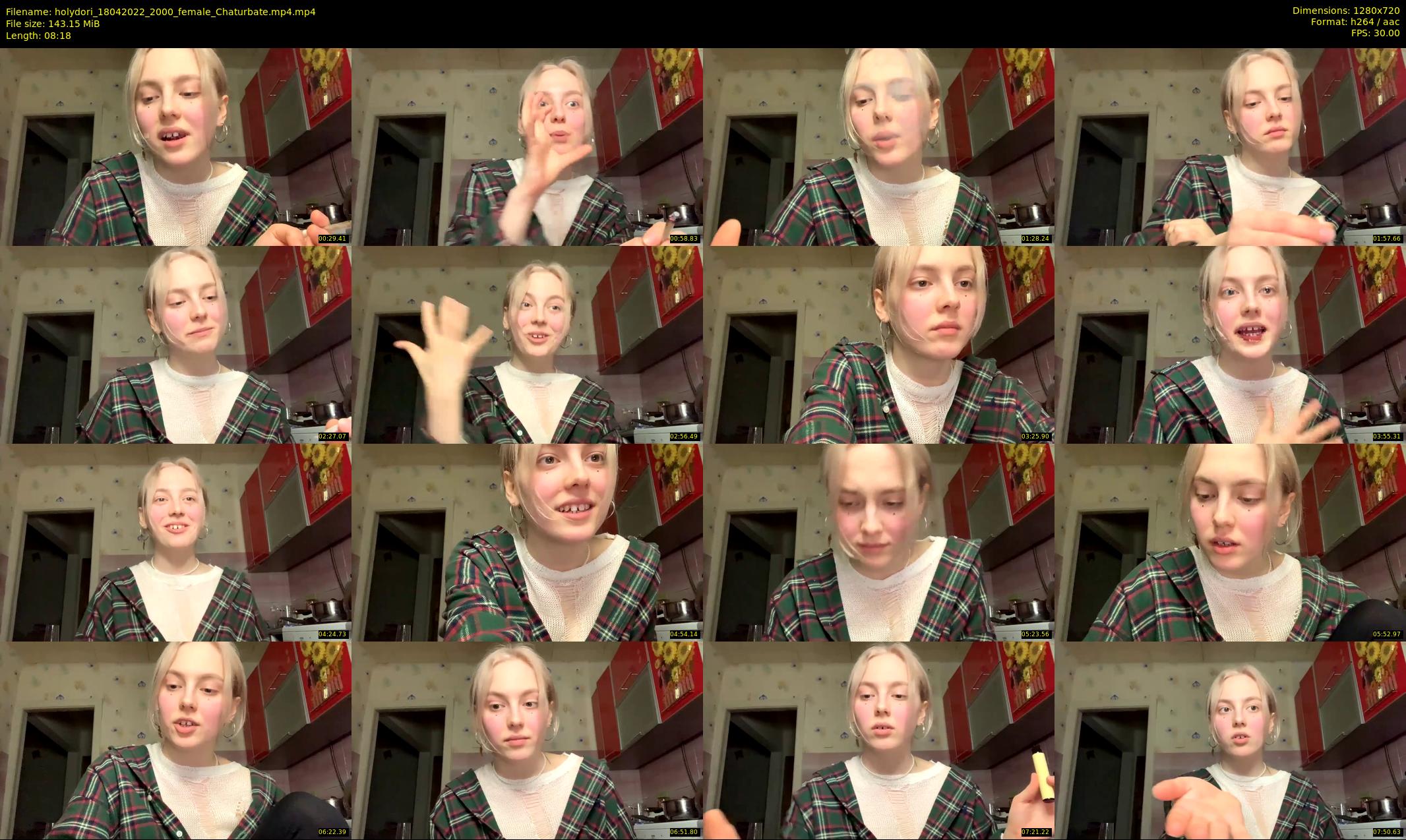 holydori — 9 minute Chaturbate female cam show recording, 720p, Apr 18, 2022