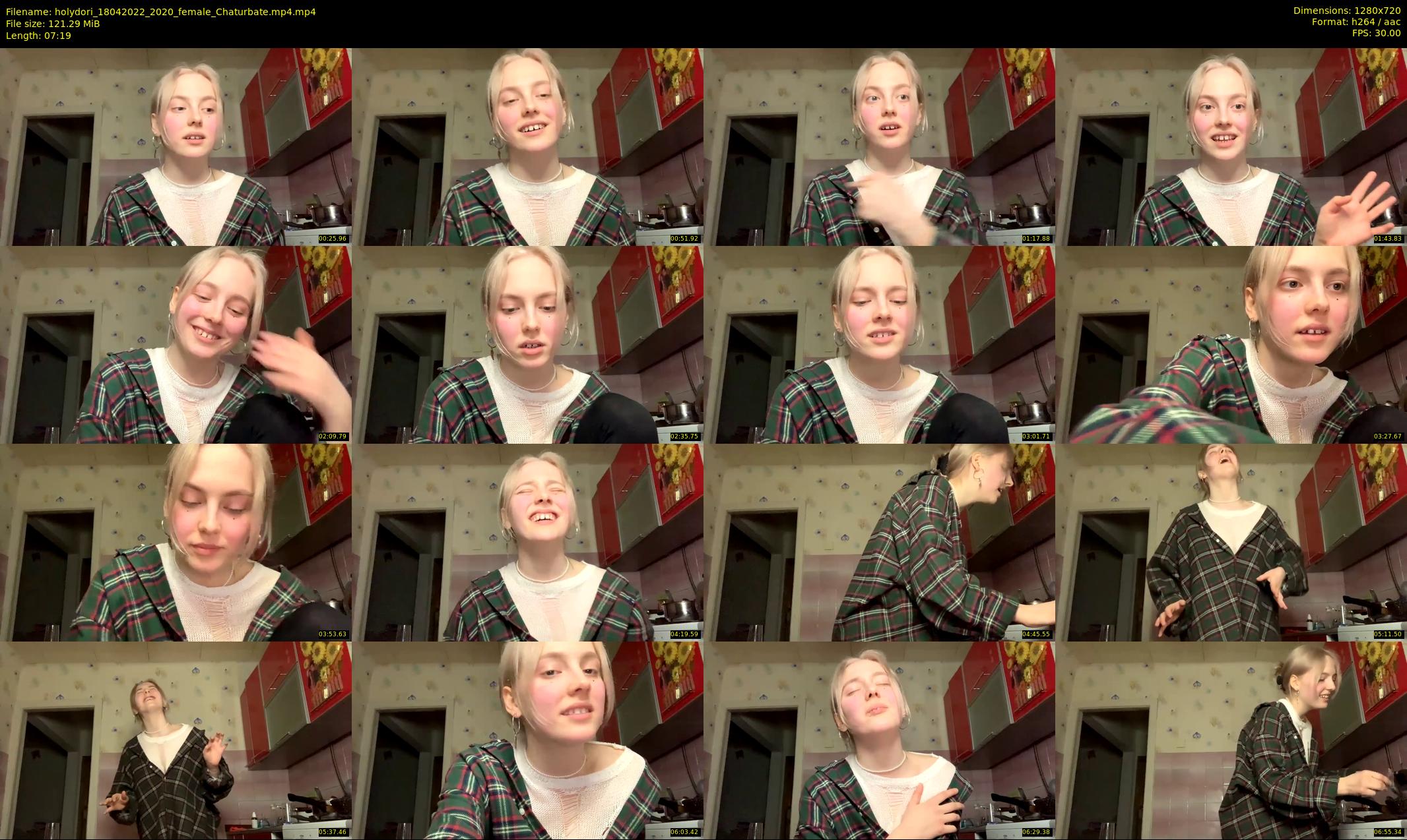 holydori — 8 minute Chaturbate female cam show recording, 720p, Apr 18, 2022