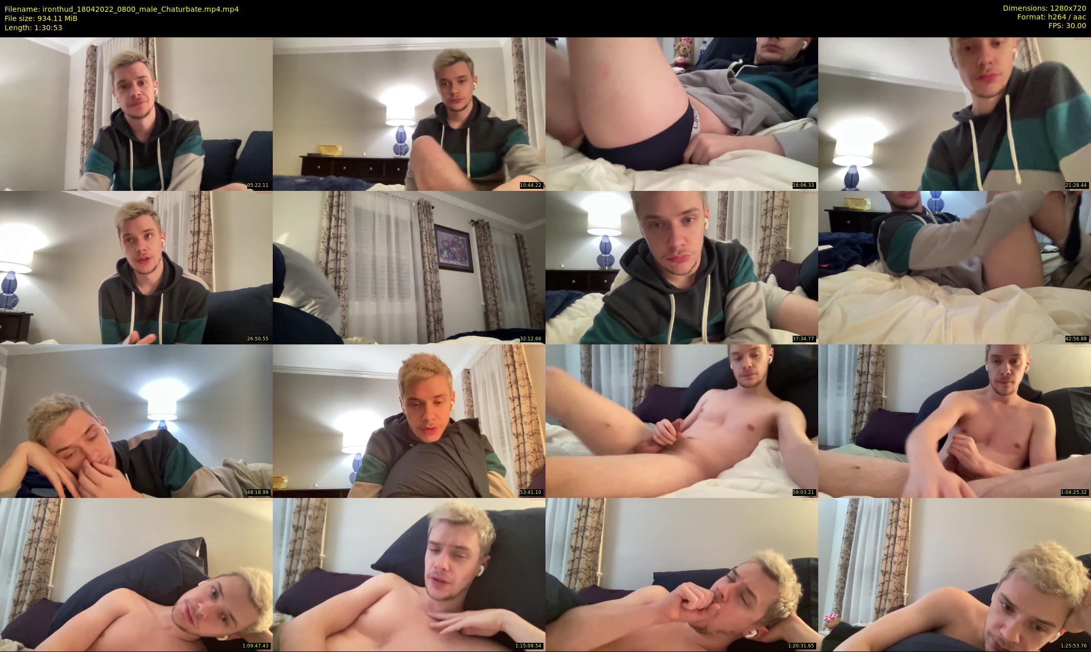 ironthud — 91 minute Chaturbate male cam show recording, 720p, Apr 18, 2022