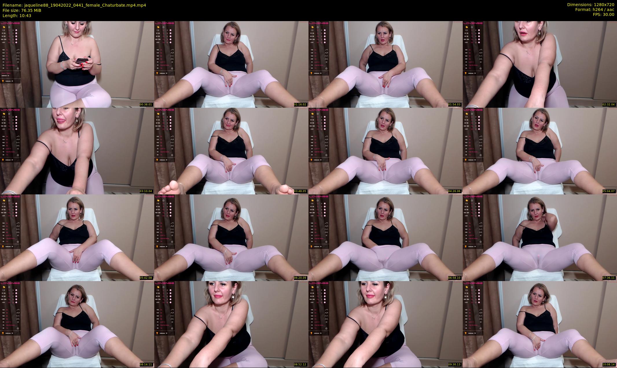 jaqueline88 — 11 minute Chaturbate female cam show recording, 720p, Apr 19, 2022
