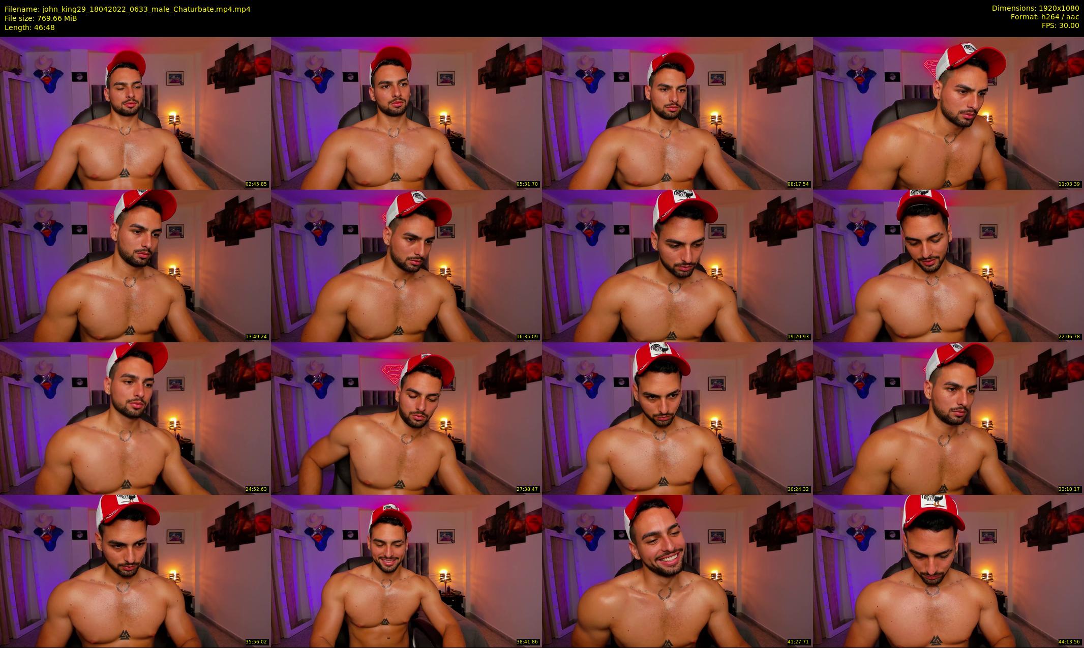 john_king29 — 47 minute Chaturbate male cam show recording, 1080p, Apr 18, 2022