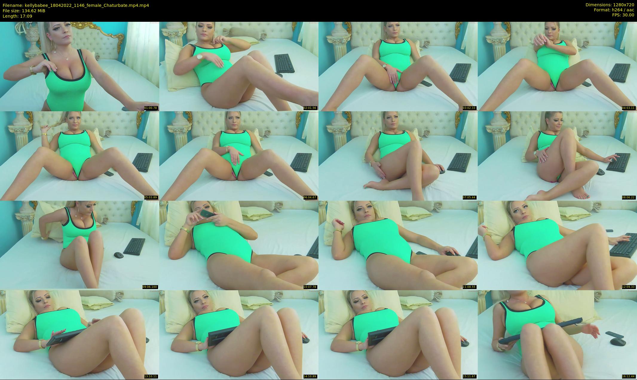 kellybabee — 18 minute Chaturbate female cam show recording, 720p, Apr 18, 2022